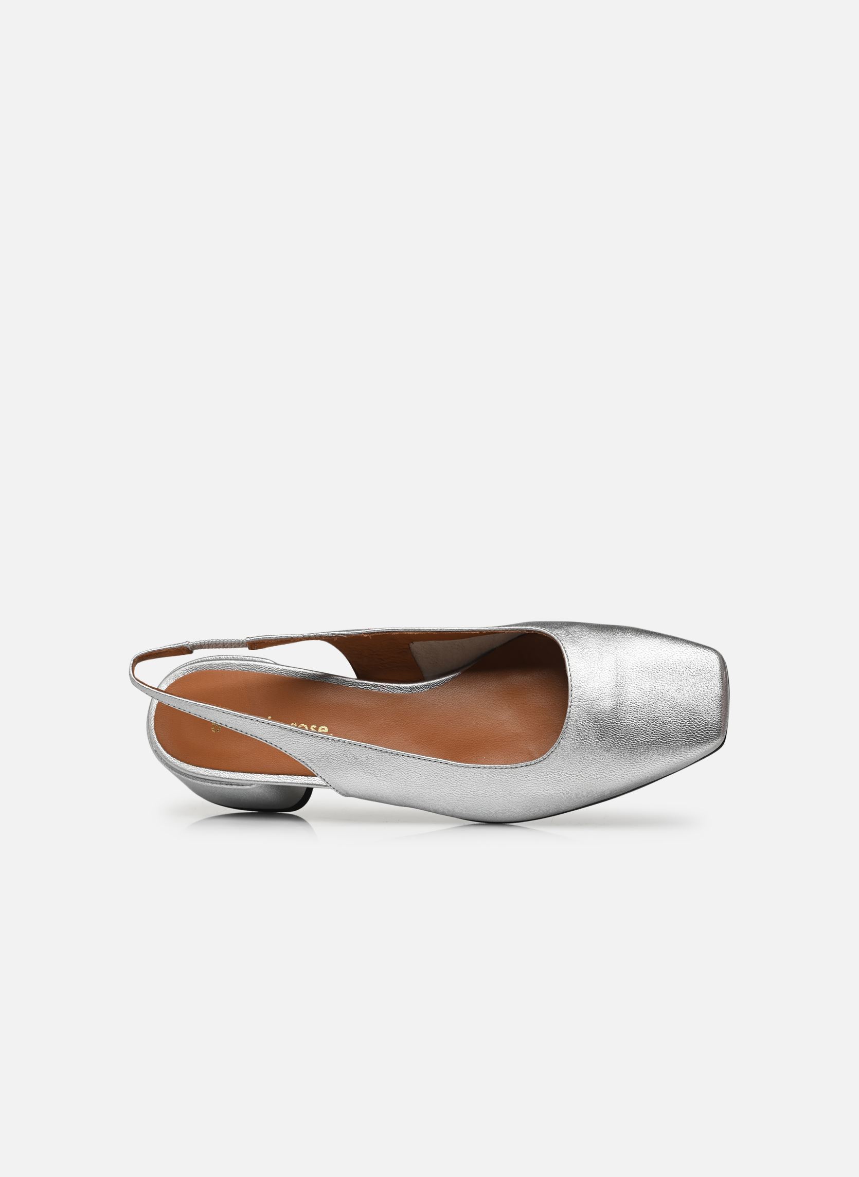 Slingback pumps Apilou dames zilver Georgia Rose Slingback pumps Apilou dames zilver ARGENT