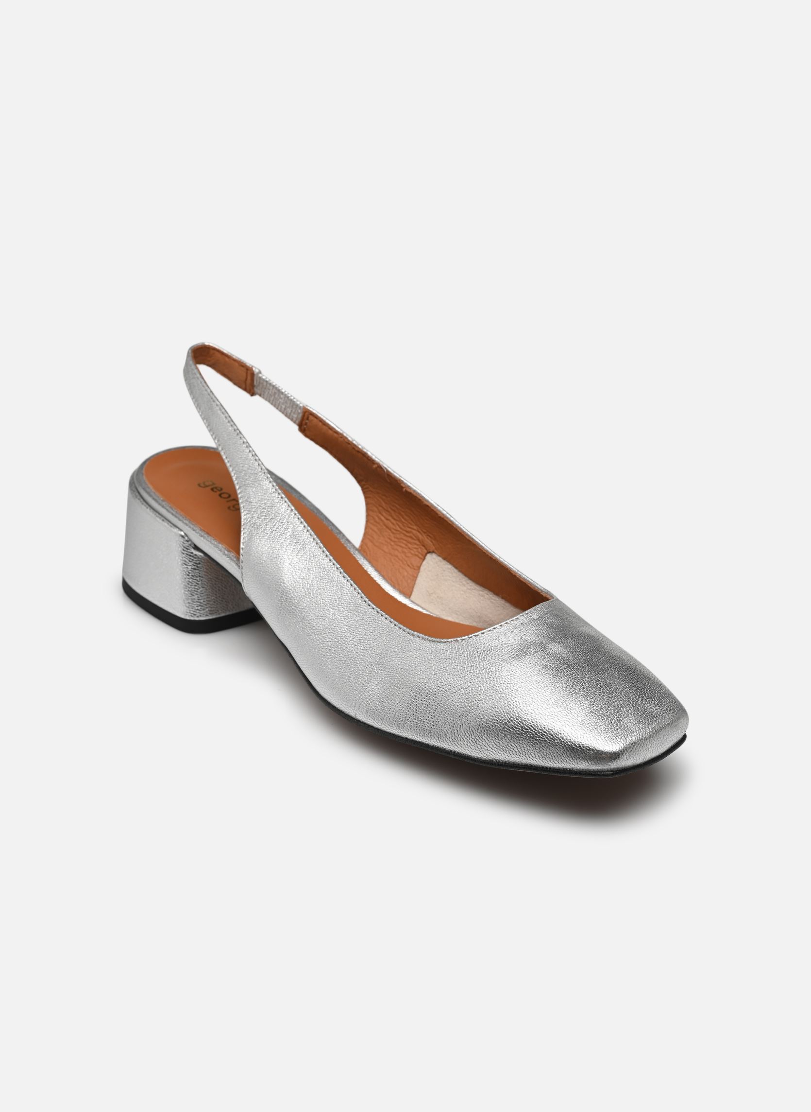 Slingback pumps Apilou dames zilver Georgia Rose Slingback pumps Apilou dames zilver ARGENT