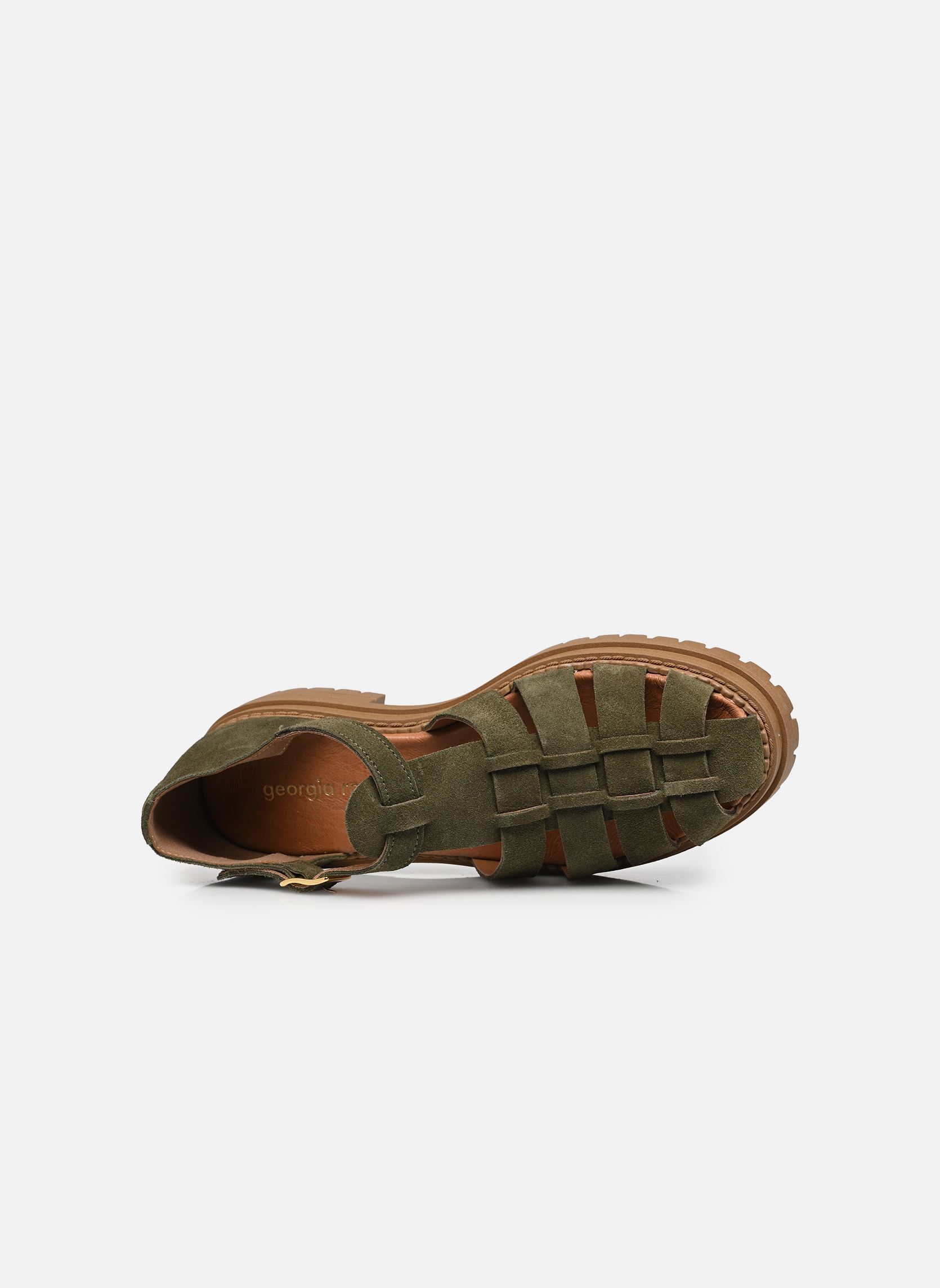 Platte sandalen Cecage - sandales dames groen Georgia Rose Platte sandalen Cecage - sandales dames groen KAKI