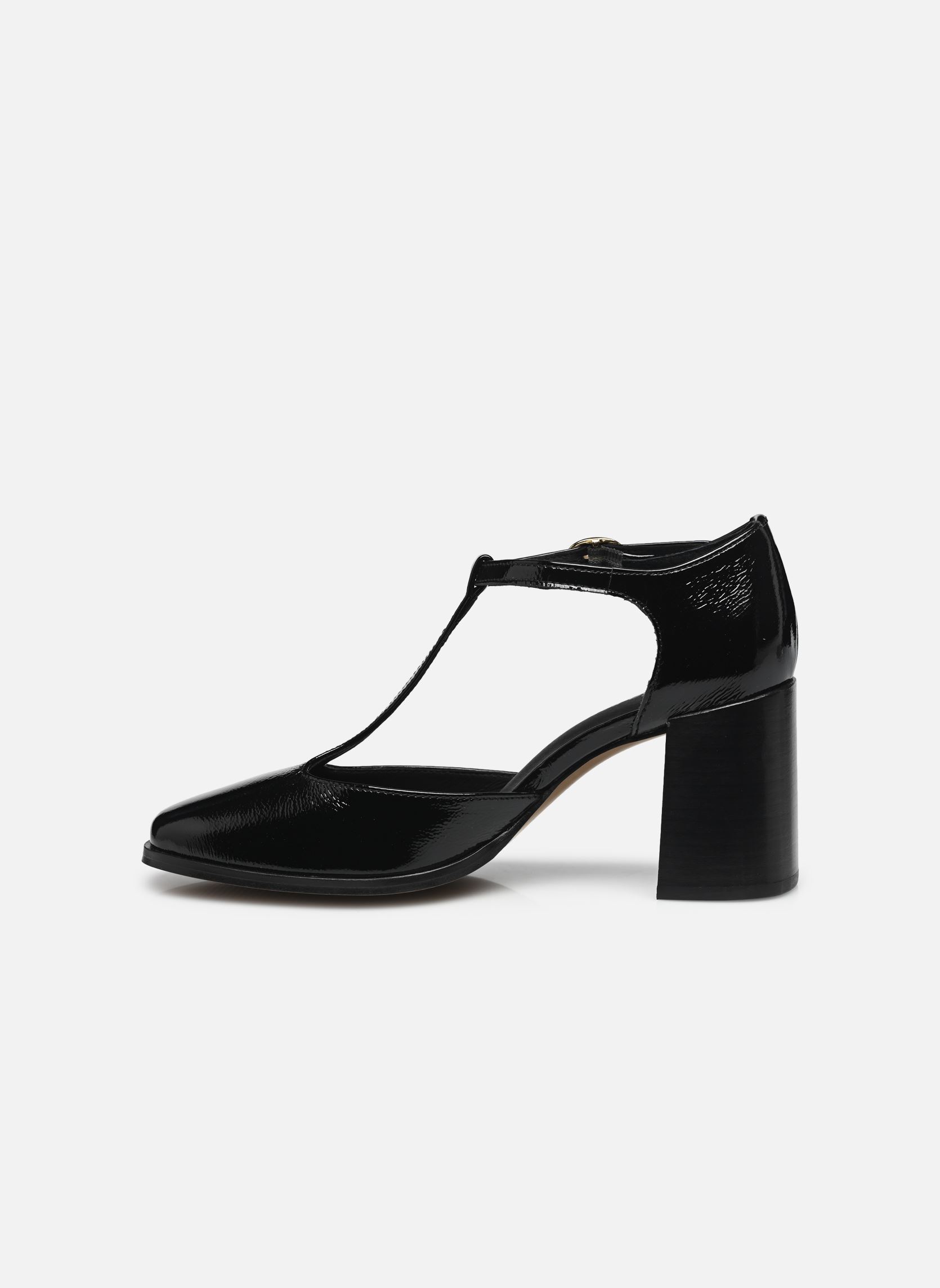 Décolleté Copin - Cuir Vernis plissé donna nero Georgia Rose Décolleté Copin - Cuir Vernis plissé donna nero NOIR
