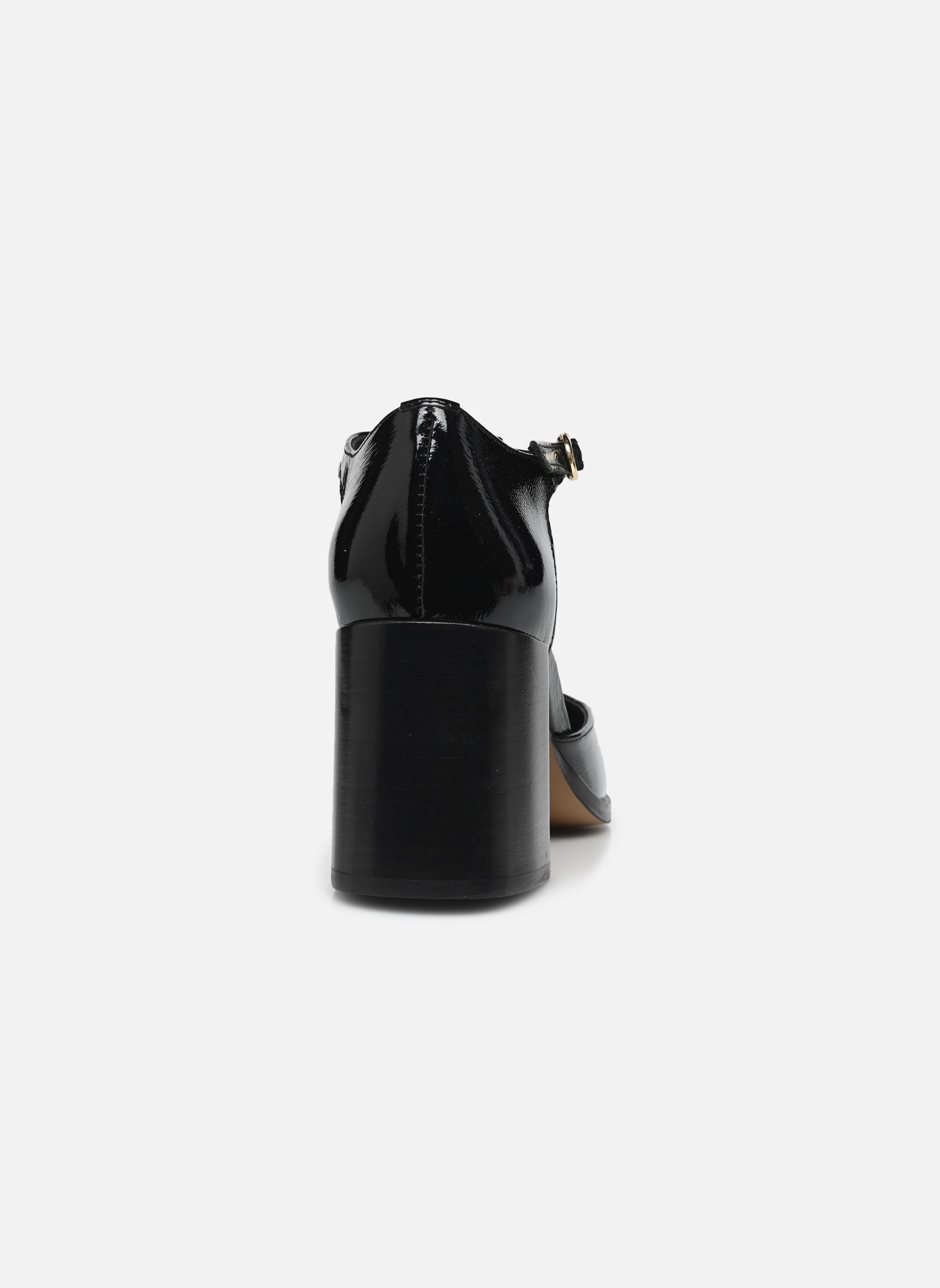 Décolleté Copin - Cuir Vernis plissé donna nero Georgia Rose Décolleté Copin - Cuir Vernis plissé donna nero NOIR