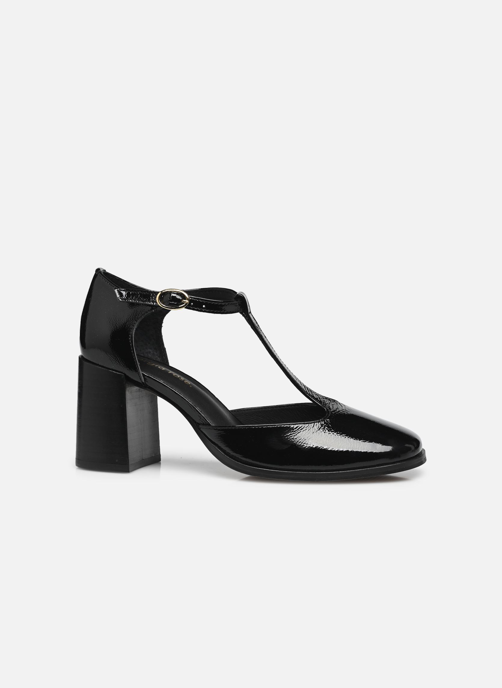 Décolleté Copin - Cuir Vernis plissé donna nero Georgia Rose Décolleté Copin - Cuir Vernis plissé donna nero NOIR