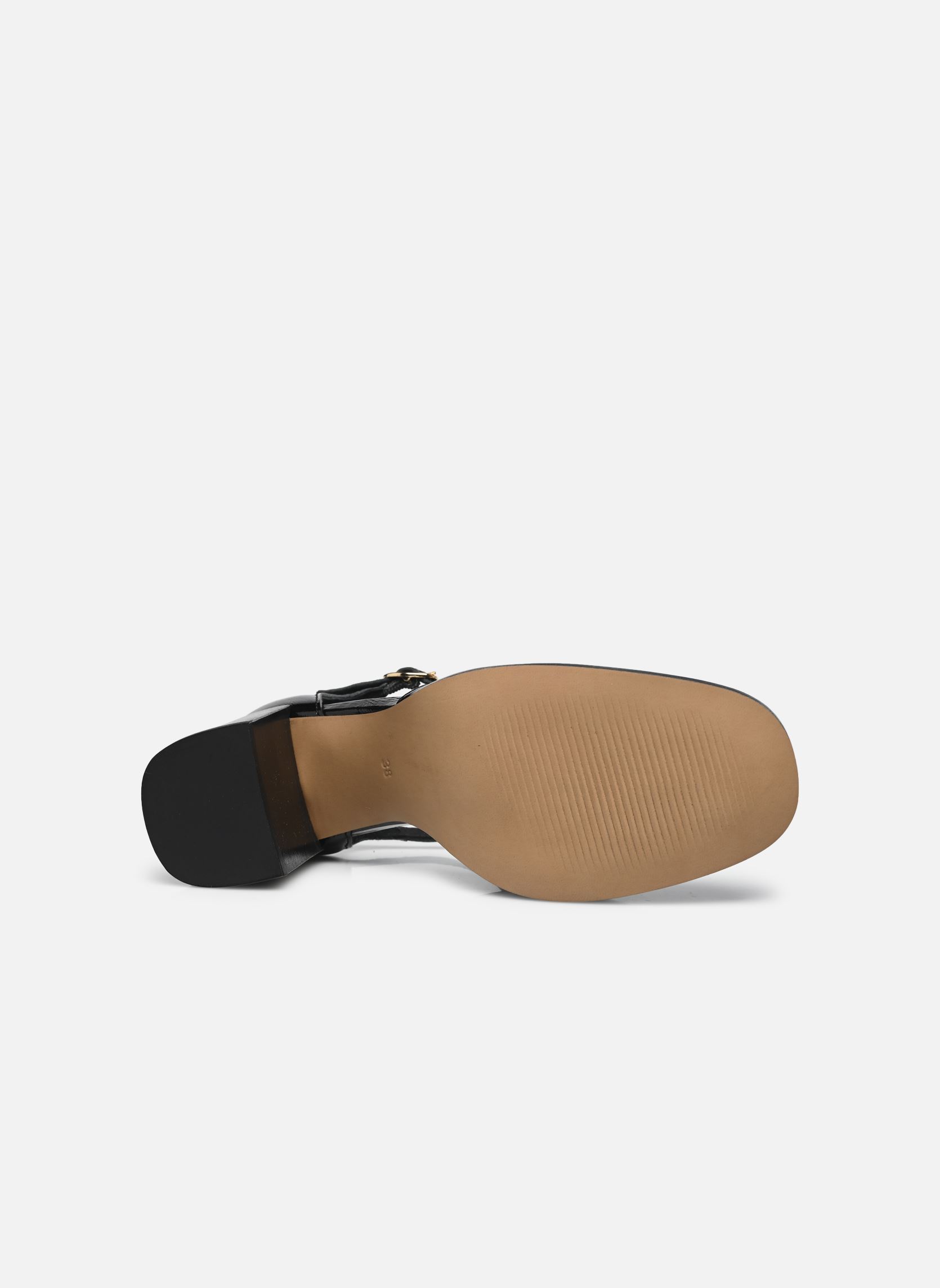 Décolleté Copin - Cuir Vernis plissé donna nero Georgia Rose Décolleté Copin - Cuir Vernis plissé donna nero NOIR