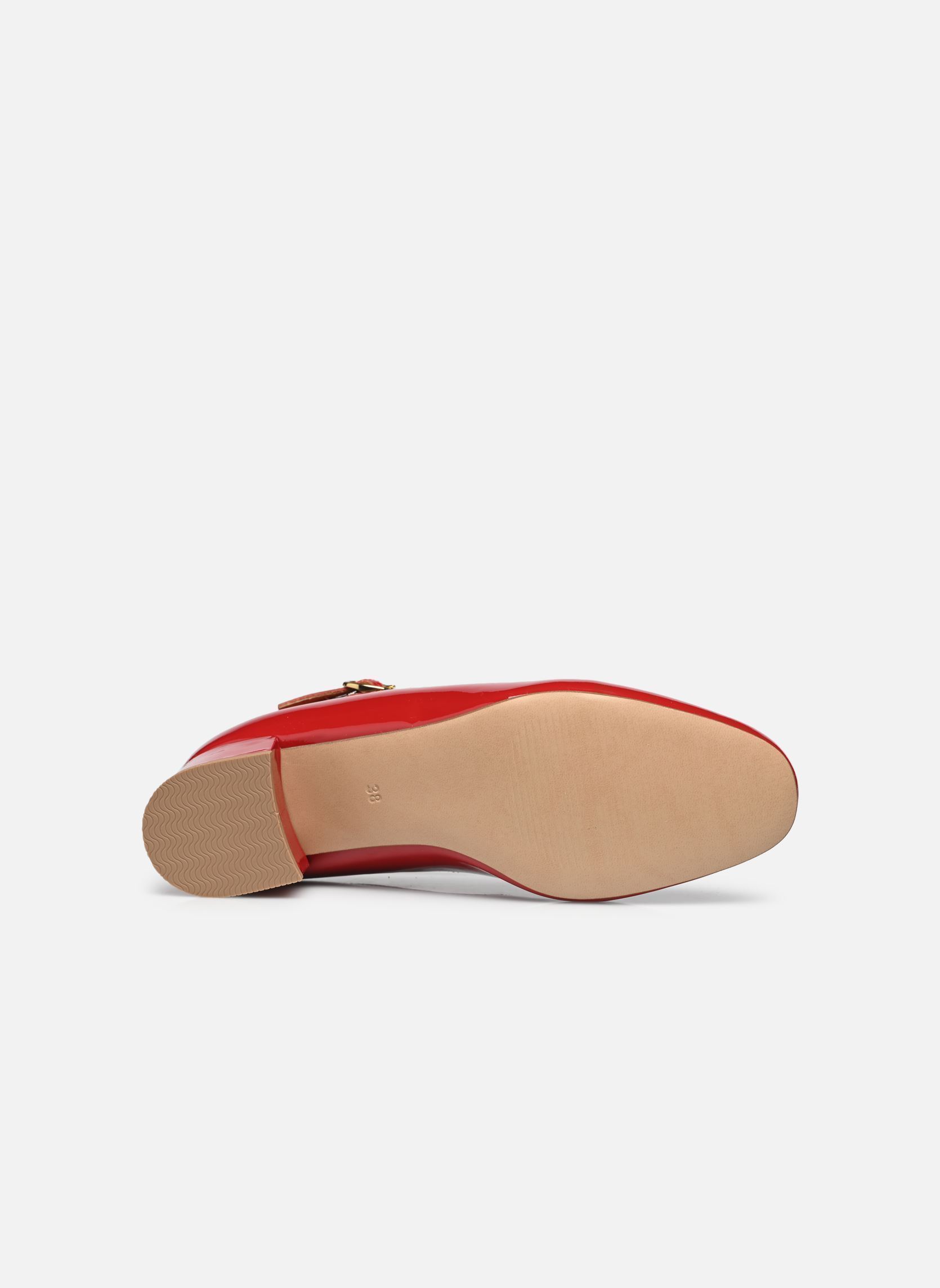 Pumps mit Riemchen Cosseuse damen rot Georgia Rose Pumps mit Riemchen Cosseuse damen rot ROUGE