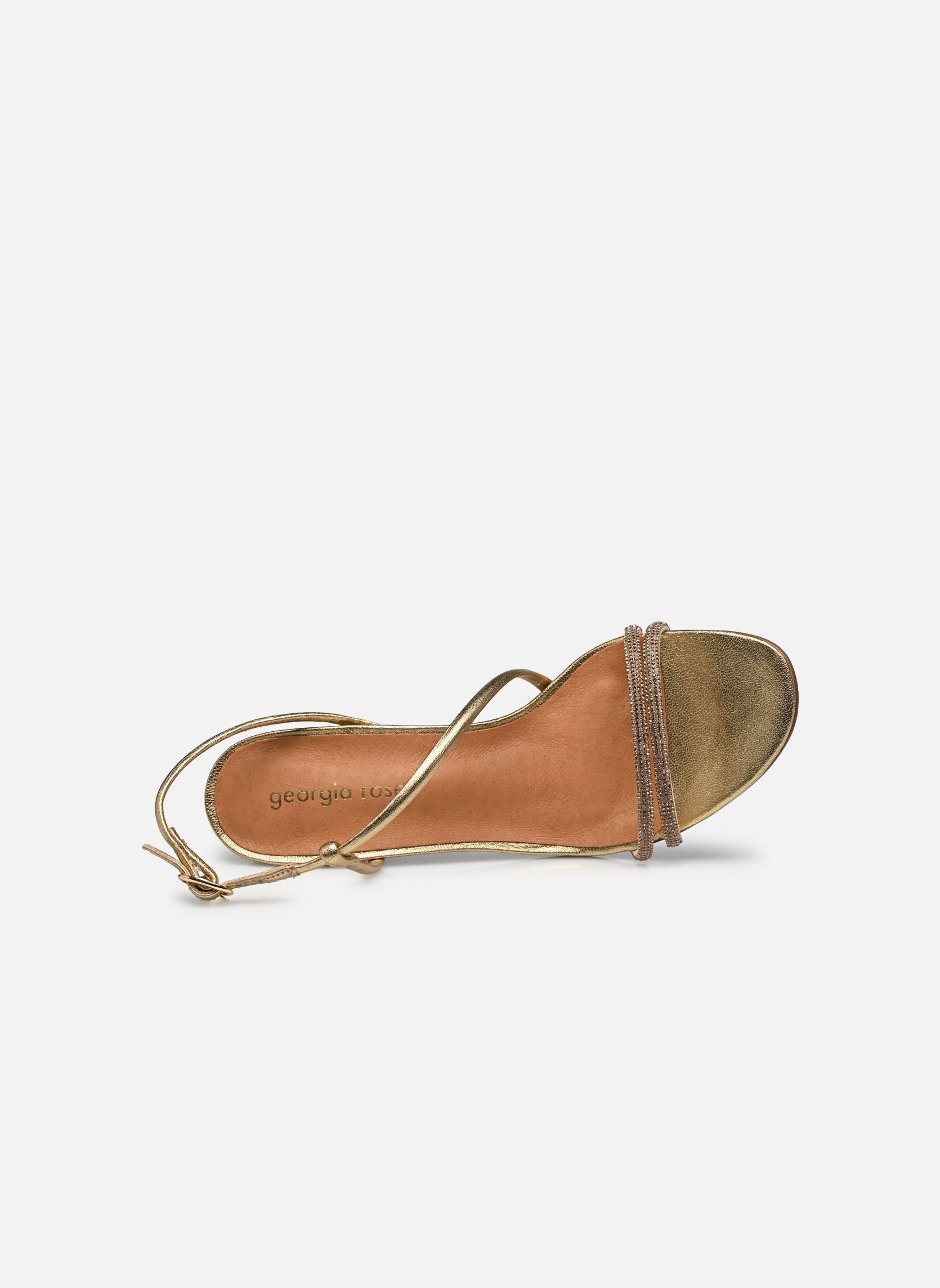 Sandales Colympe - sandales femme or et bronze Georgia Rose Sandales Colympe - sandales femme or et bronze OR
