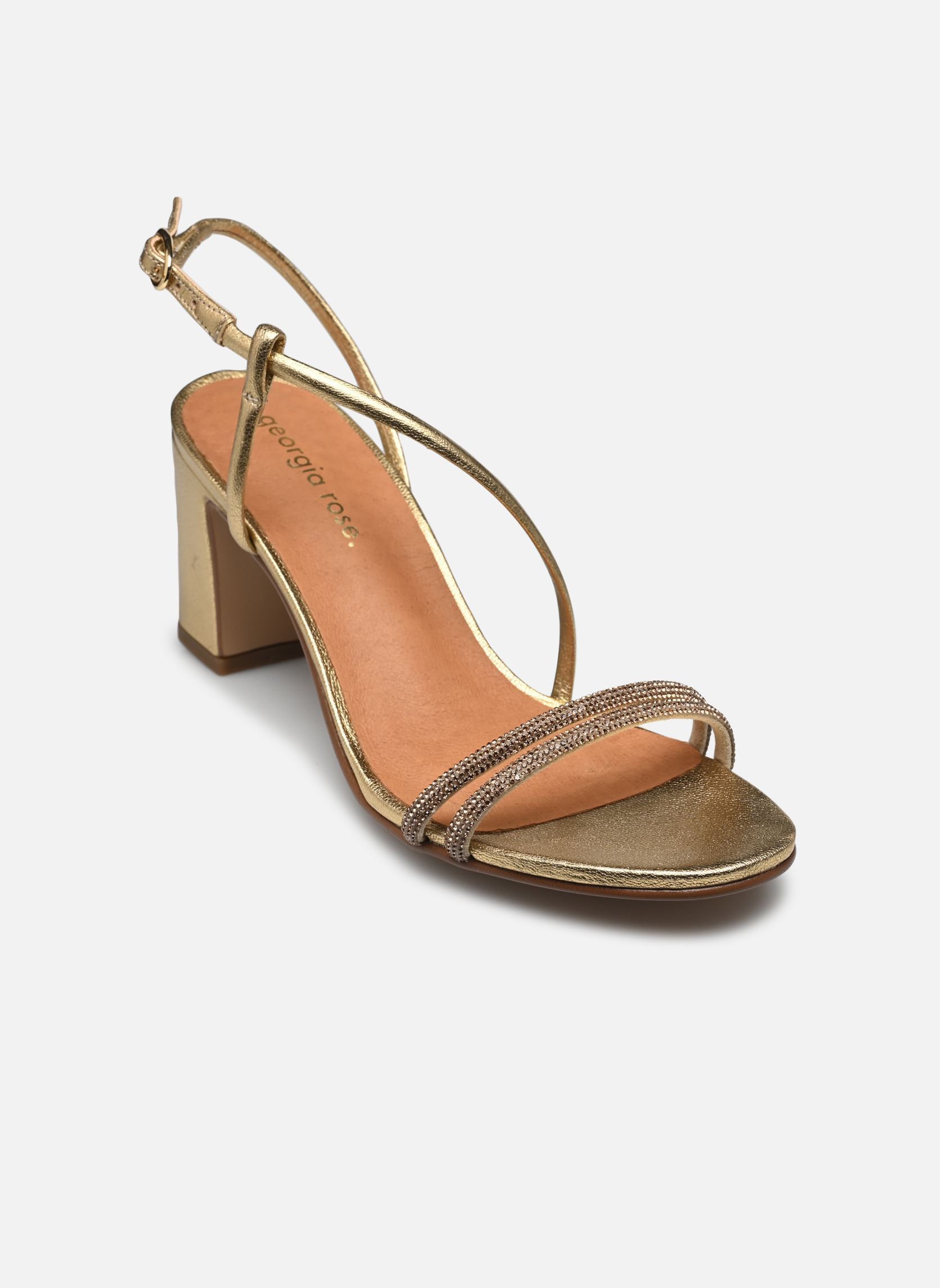 Sandales Colympe - sandales femme or et bronze Georgia Rose Sandales Colympe - sandales femme or et bronze OR