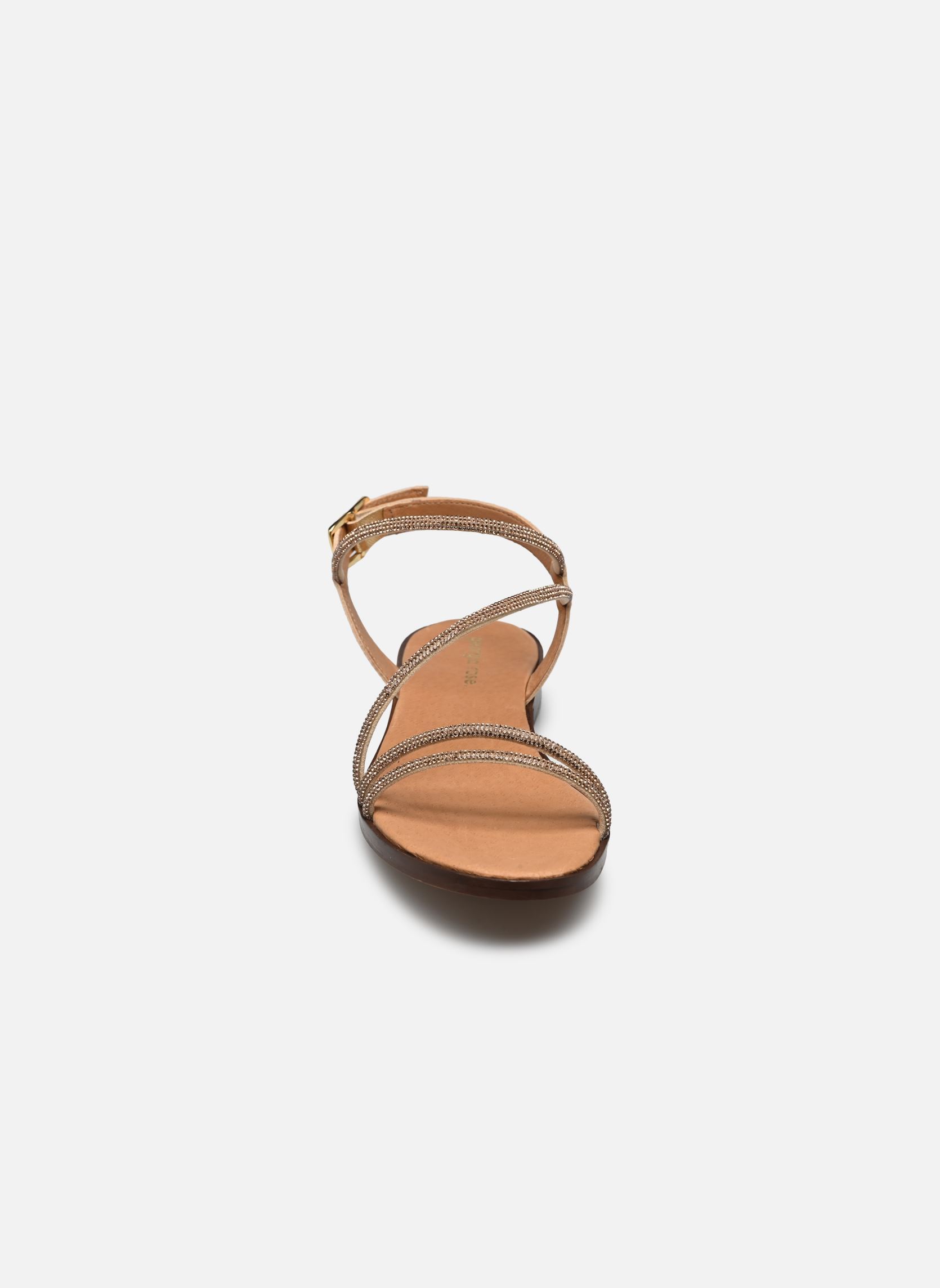 Flache Sandalen Cilote - sandales damen gold und bronze Georgia Rose Flache Sandalen Cilote - sandales damen gold und bronze OR