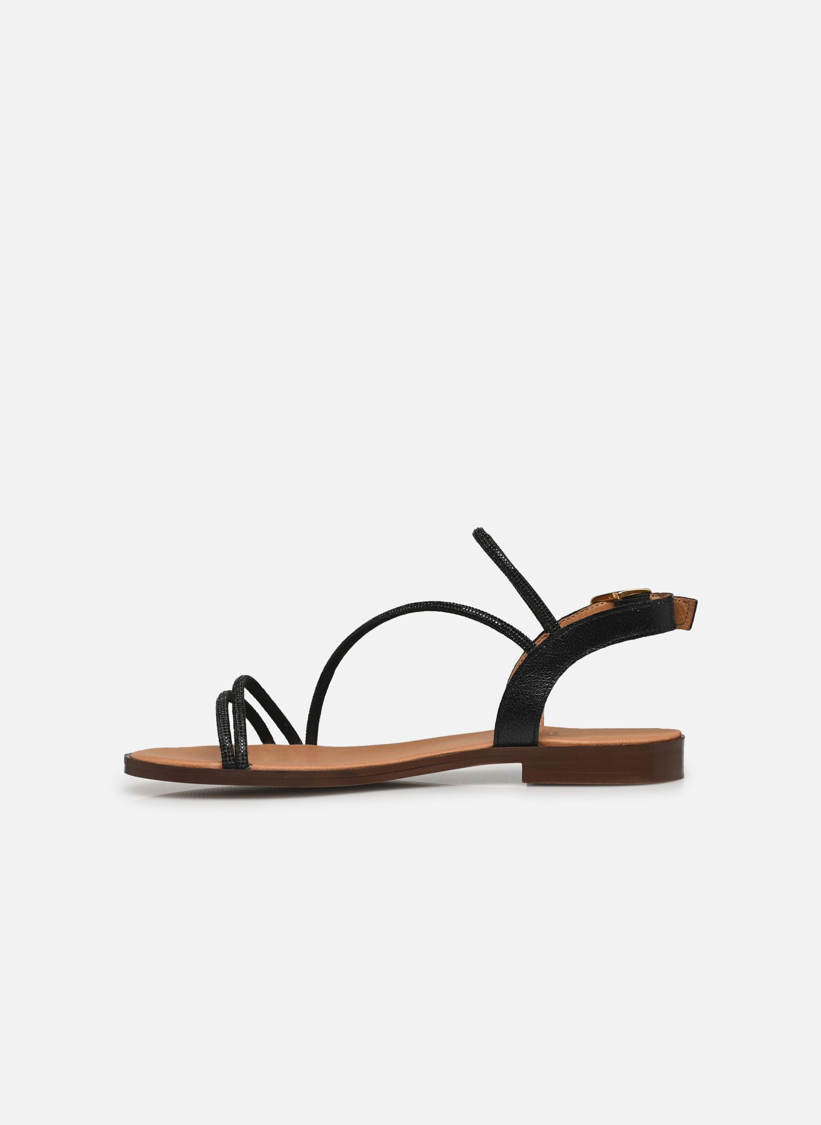 Flache Sandalen Cilote - sandales damen schwarz Georgia Rose Flache Sandalen Cilote - sandales damen schwarz NOIR