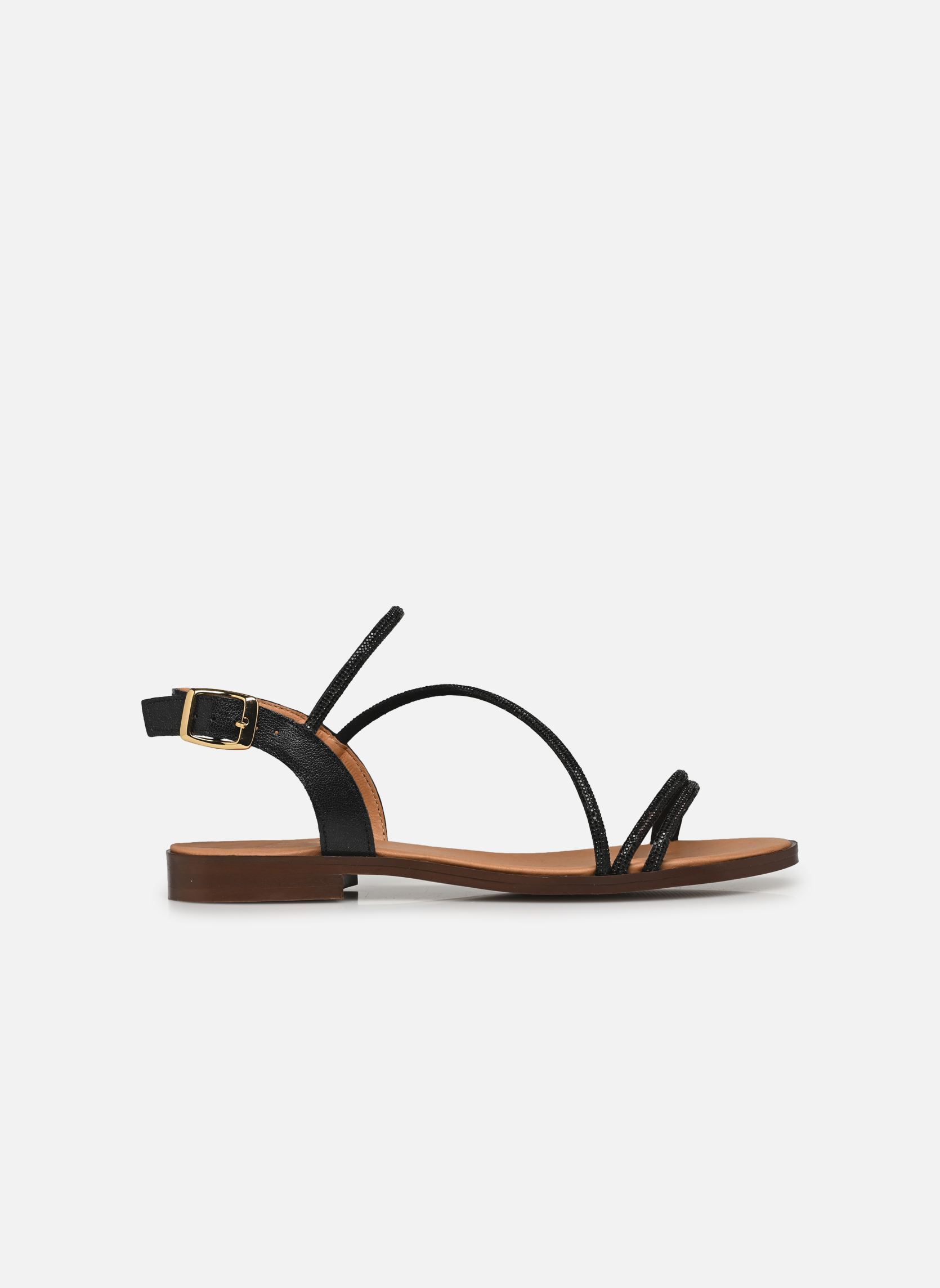 Flache Sandalen Cilote - sandales damen schwarz Georgia Rose Flache Sandalen Cilote - sandales damen schwarz NOIR