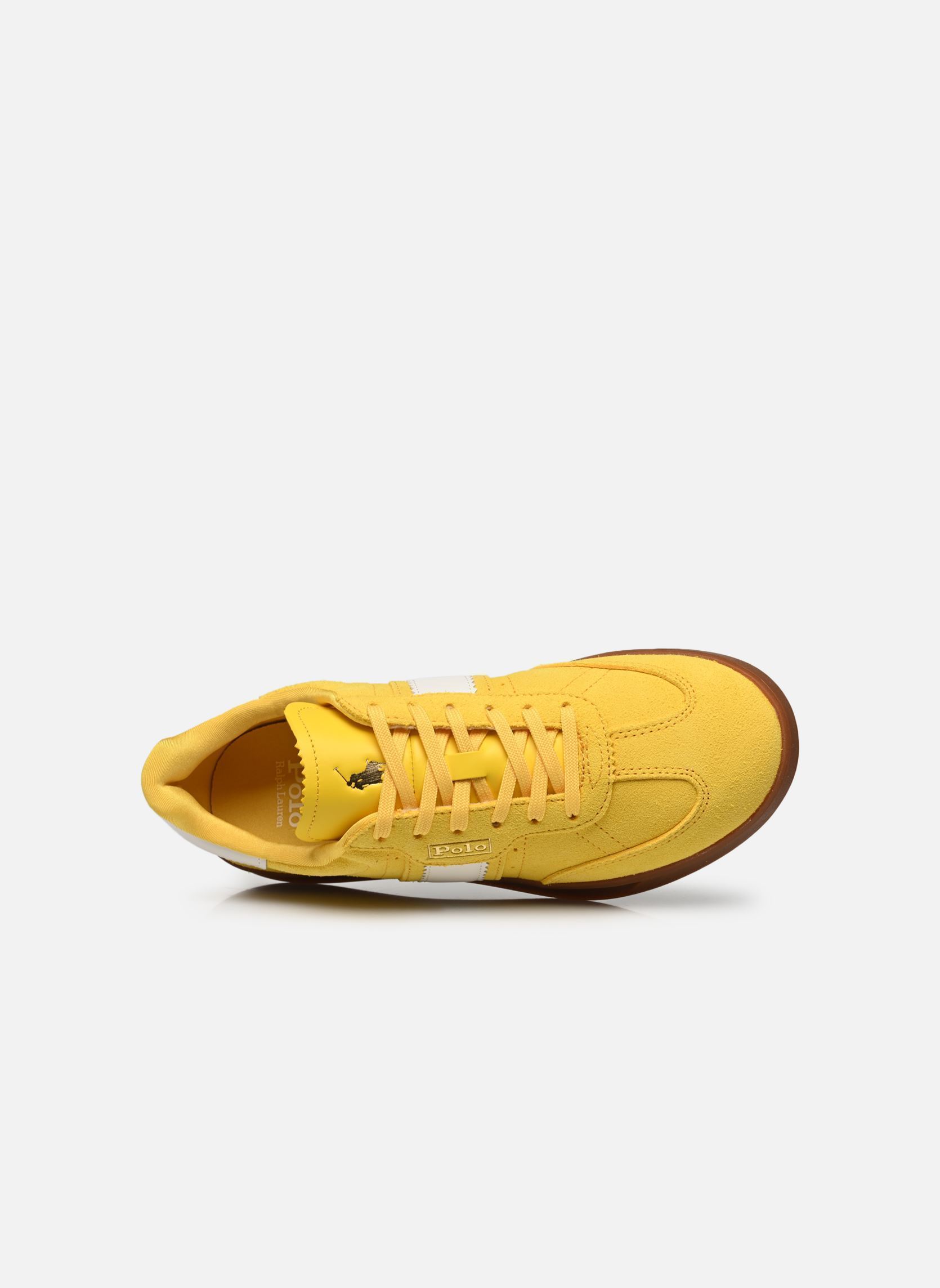 Baskets HERITAGE AERA femme jaune Polo Ralph Lauren Baskets HERITAGE AERA femme jaune Canary yellow