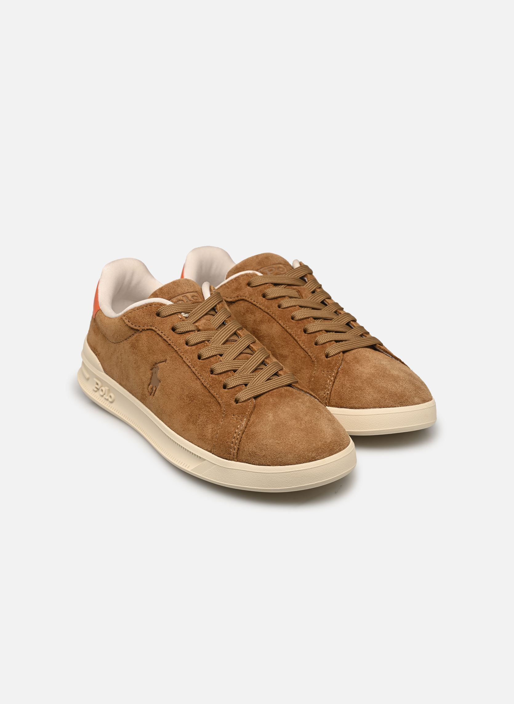 Sneaker HERITAGE COURT WBG damen mehrfarbig Polo Ralph Lauren Sneaker HERITAGE COURT WBG damen mehrfarbig DESERT TAN/ ORANGE