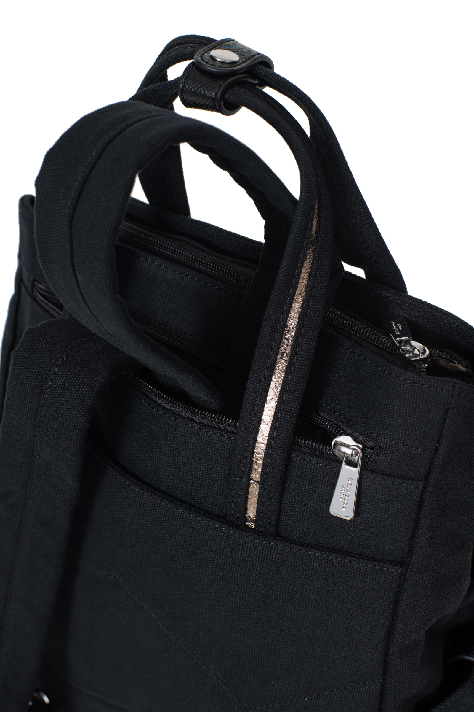 Sac à Dos Hexagona En Cuir Bordeaux - Occasion Authentique - 31x27x10 Cm - Fermeture éclair - Pour Femme
