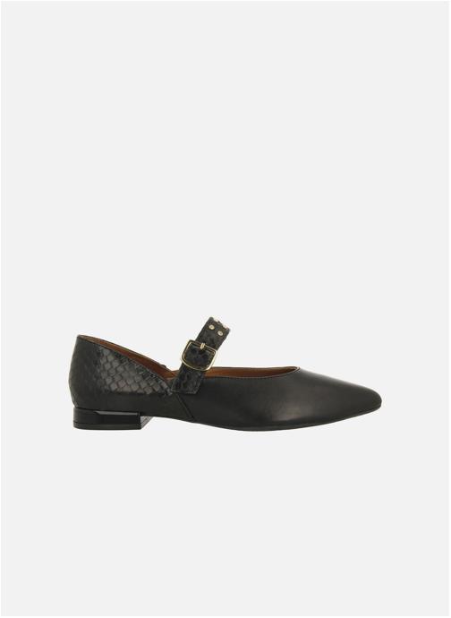 Ballerines GIOSEPPO En Cuir Noir Avec Noeud - Confort Détalonné Pour Femme | Style Élégant Et Confy