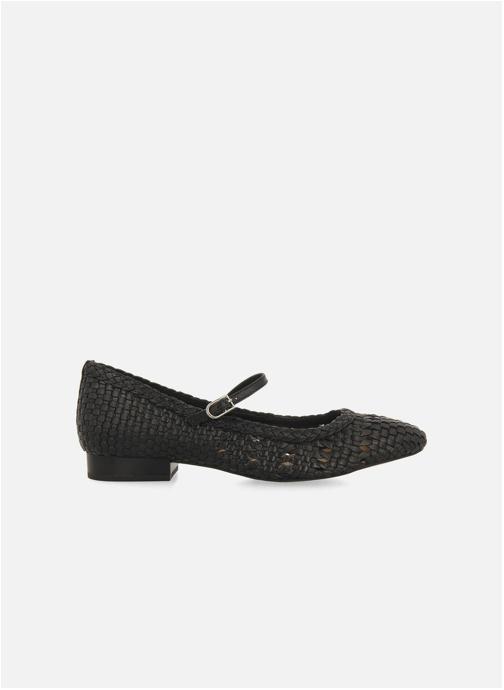 Ballerines Noires GIOSEPPO Pour Femme - Cuir Durable, Pointe Fine, Lanières Réglables | Confort, Style Élégant