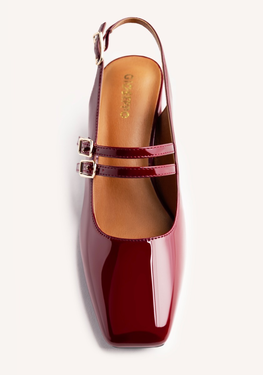 Escarpins Dressing - Ballerines Effet Cuir Verni Sodus - Burdeos femme bordeaux Gioseppo Escarpins Dressing - Ballerines Effet Cuir Verni Sodus - Burdeos femme bordeaux Bordeaux