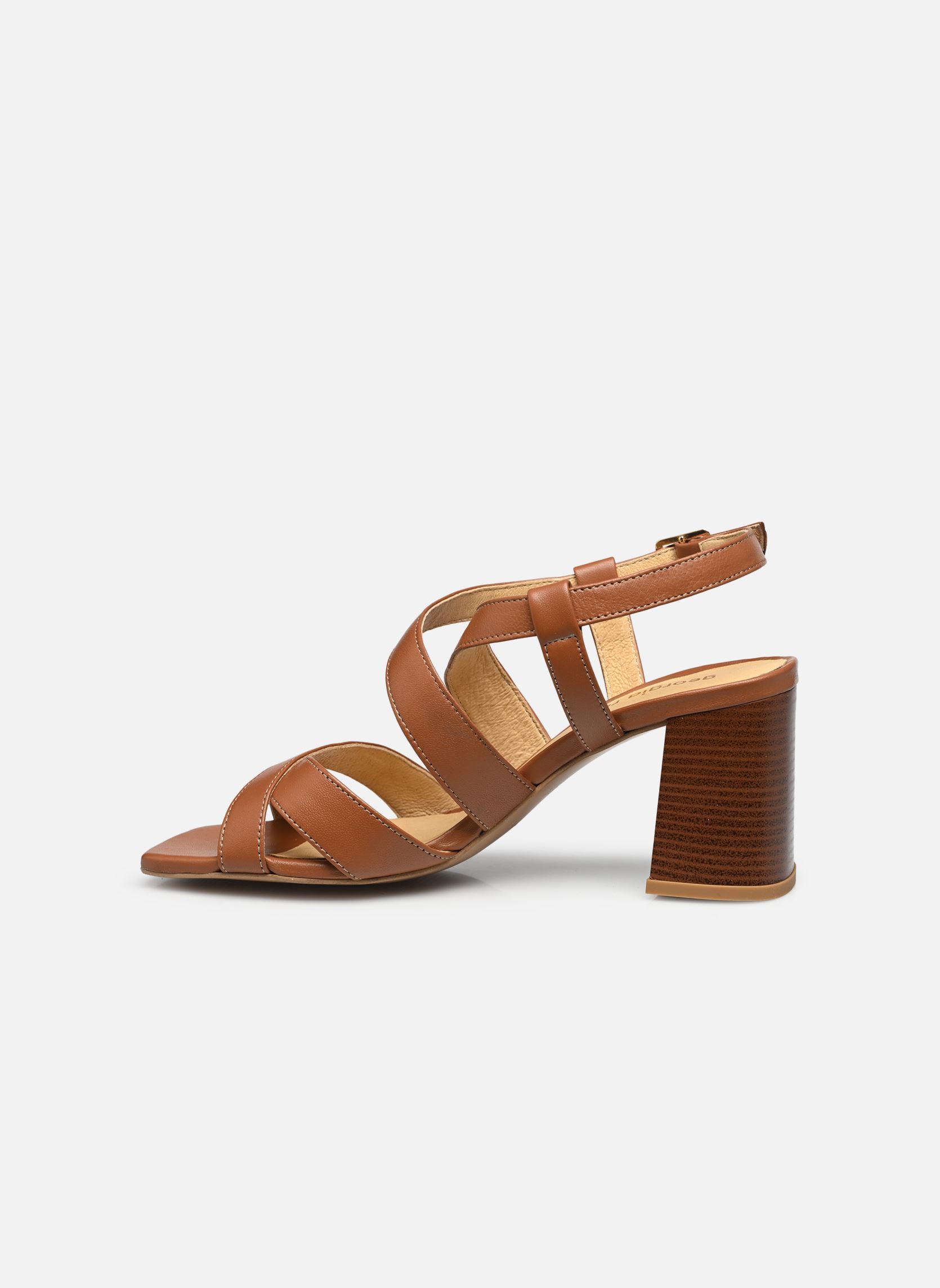 Sandalen Bilboa - sandales dames bruin Georgia Rose Sandalen Bilboa - sandales dames bruin COGNAC
