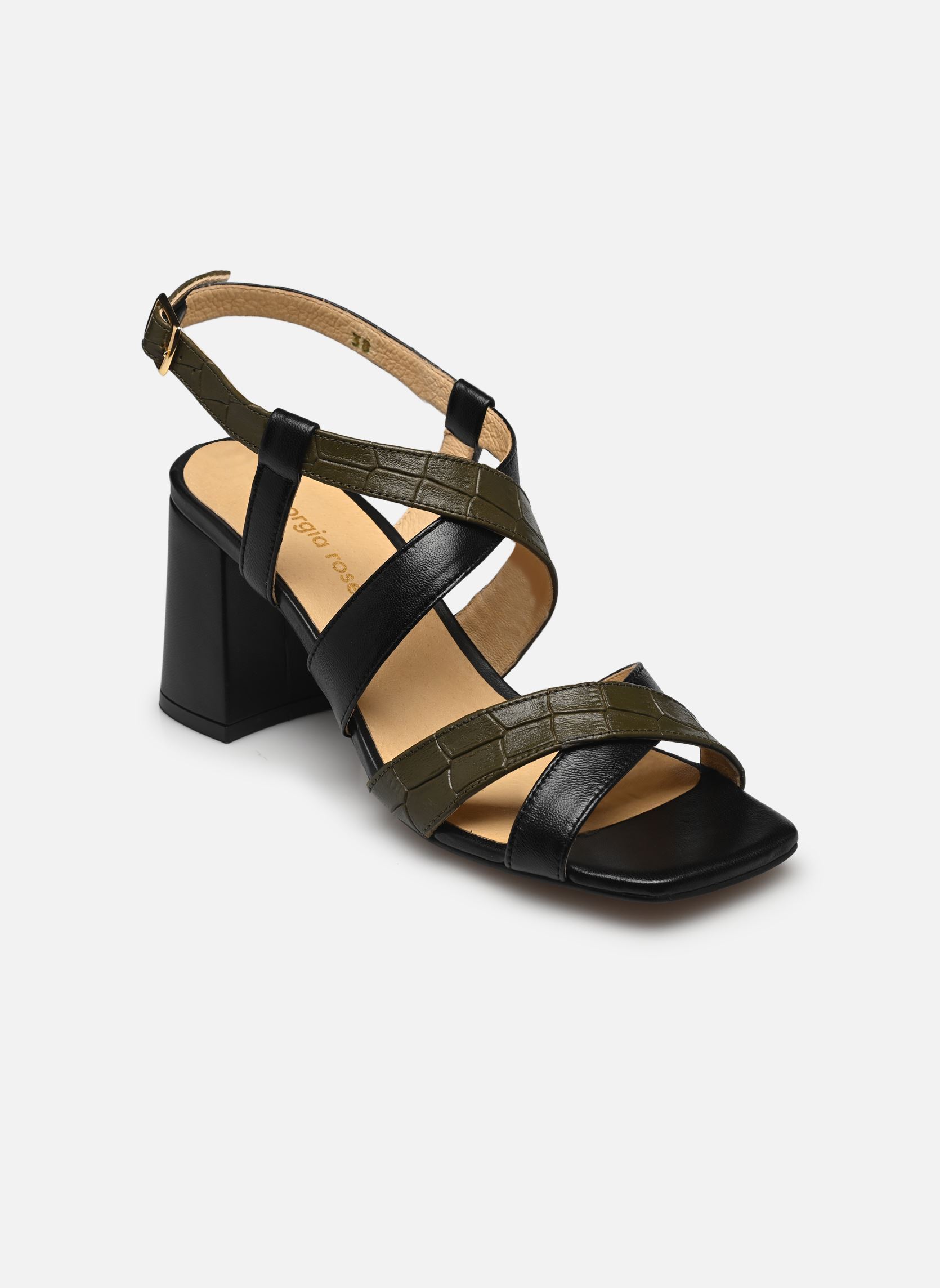 Sandalen Bilboa - sandales damen schwarz Georgia Rose Sandalen Bilboa - sandales damen schwarz NOIR