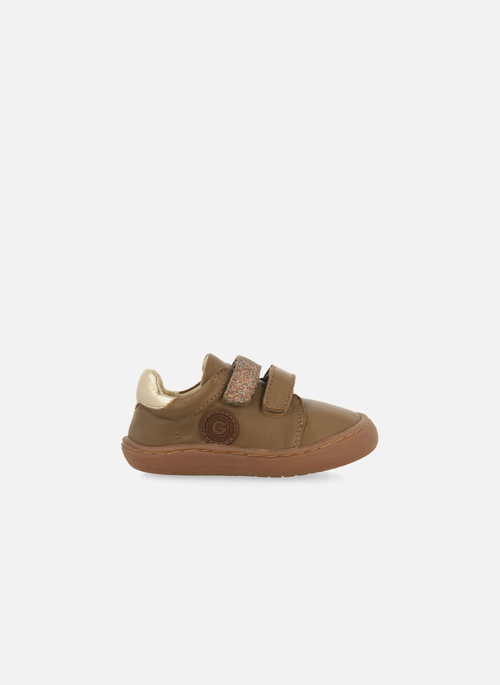 Gioseppo Cas&sport - Baskets Compensées Cuir Et Maille Highgate - Beig
