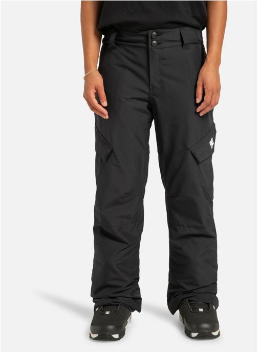 DC Shoes Pantalons droit Nonchalant femme noir
