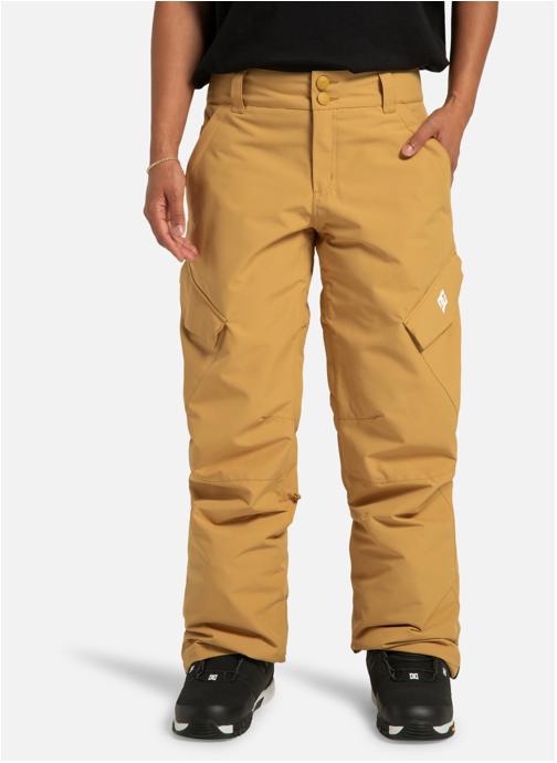 DC Shoes Pantalons droit Nonchalant femme jaune