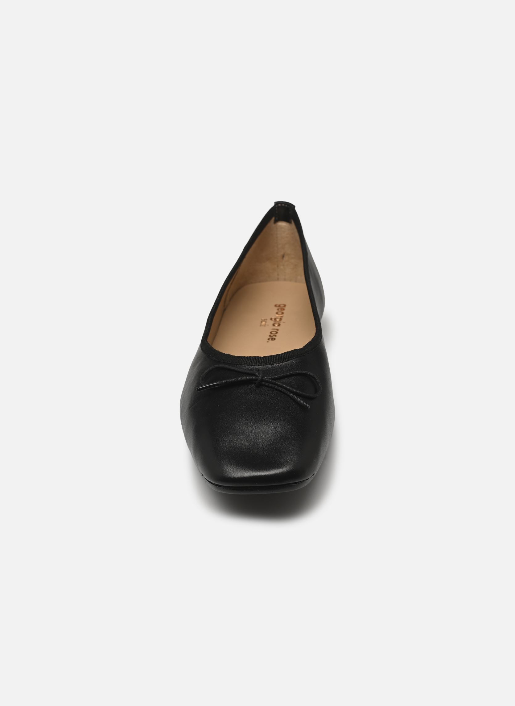 Klassieke ballerina's Geoda dames zwart Georgia Rose Soft Klassieke ballerina's Geoda dames zwart NOIR