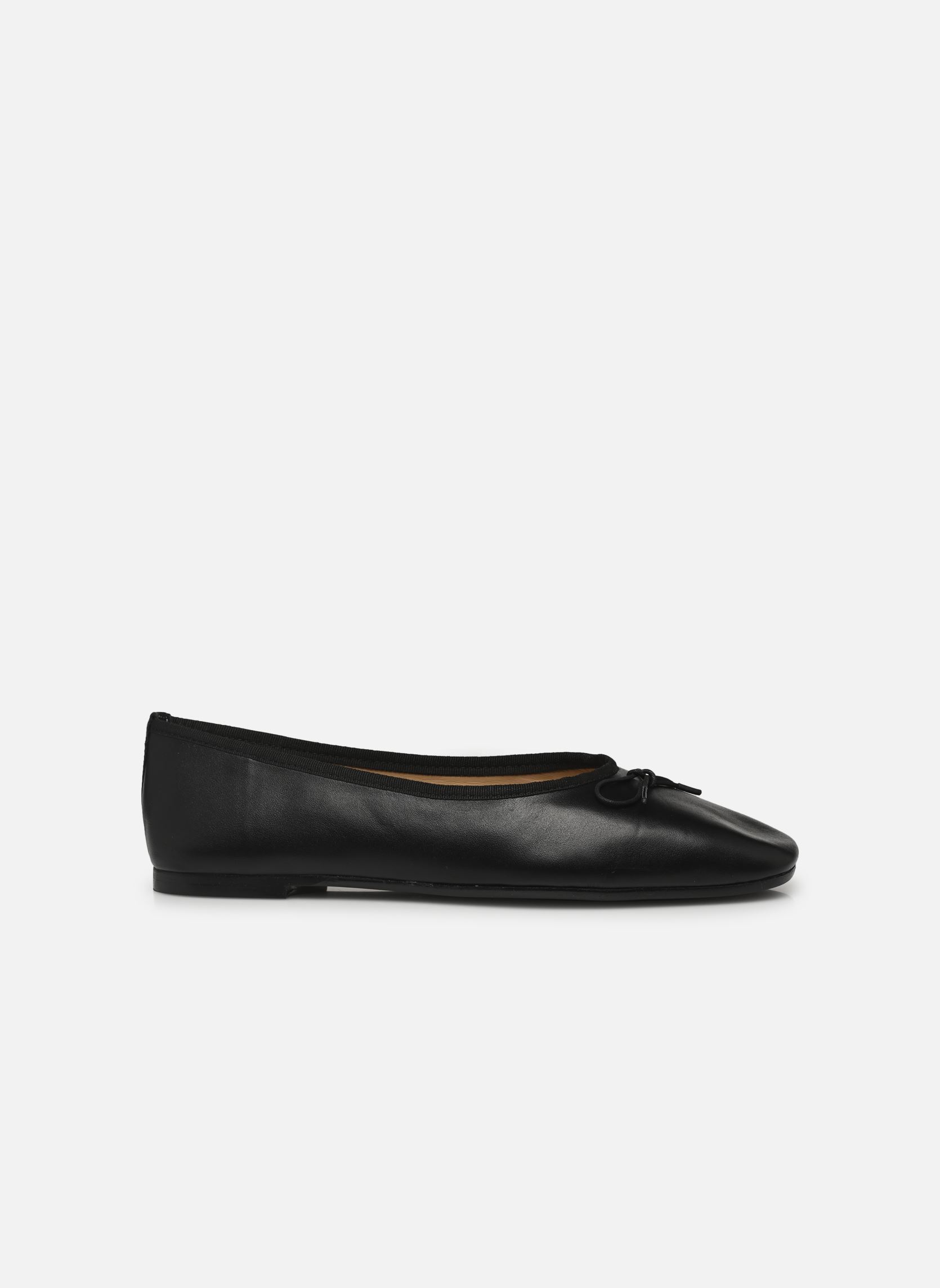Klassieke ballerina's Geoda dames zwart Georgia Rose Soft Klassieke ballerina's Geoda dames zwart NOIR
