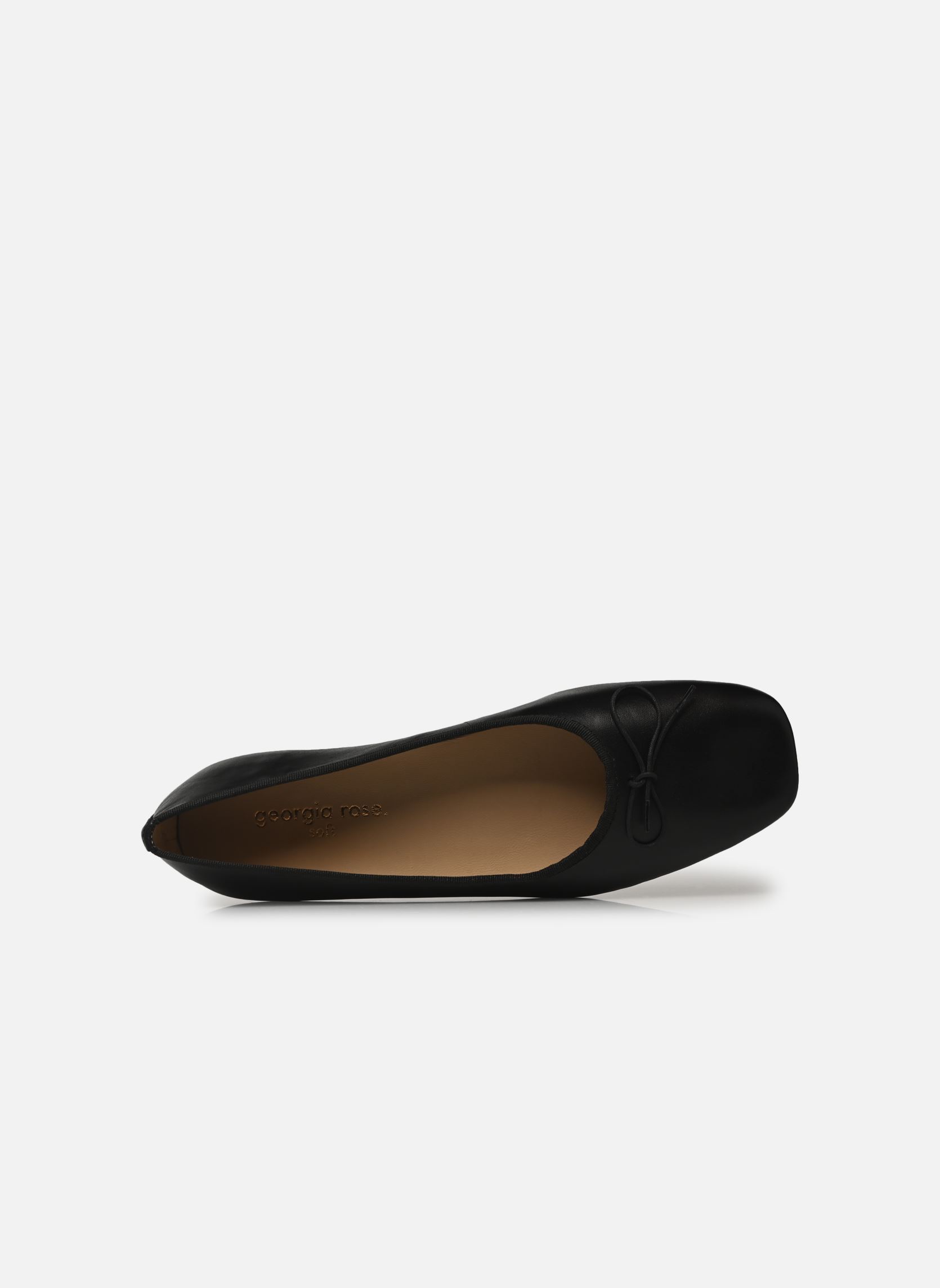 Klassieke ballerina's Geoda dames zwart Georgia Rose Soft Klassieke ballerina's Geoda dames zwart NOIR