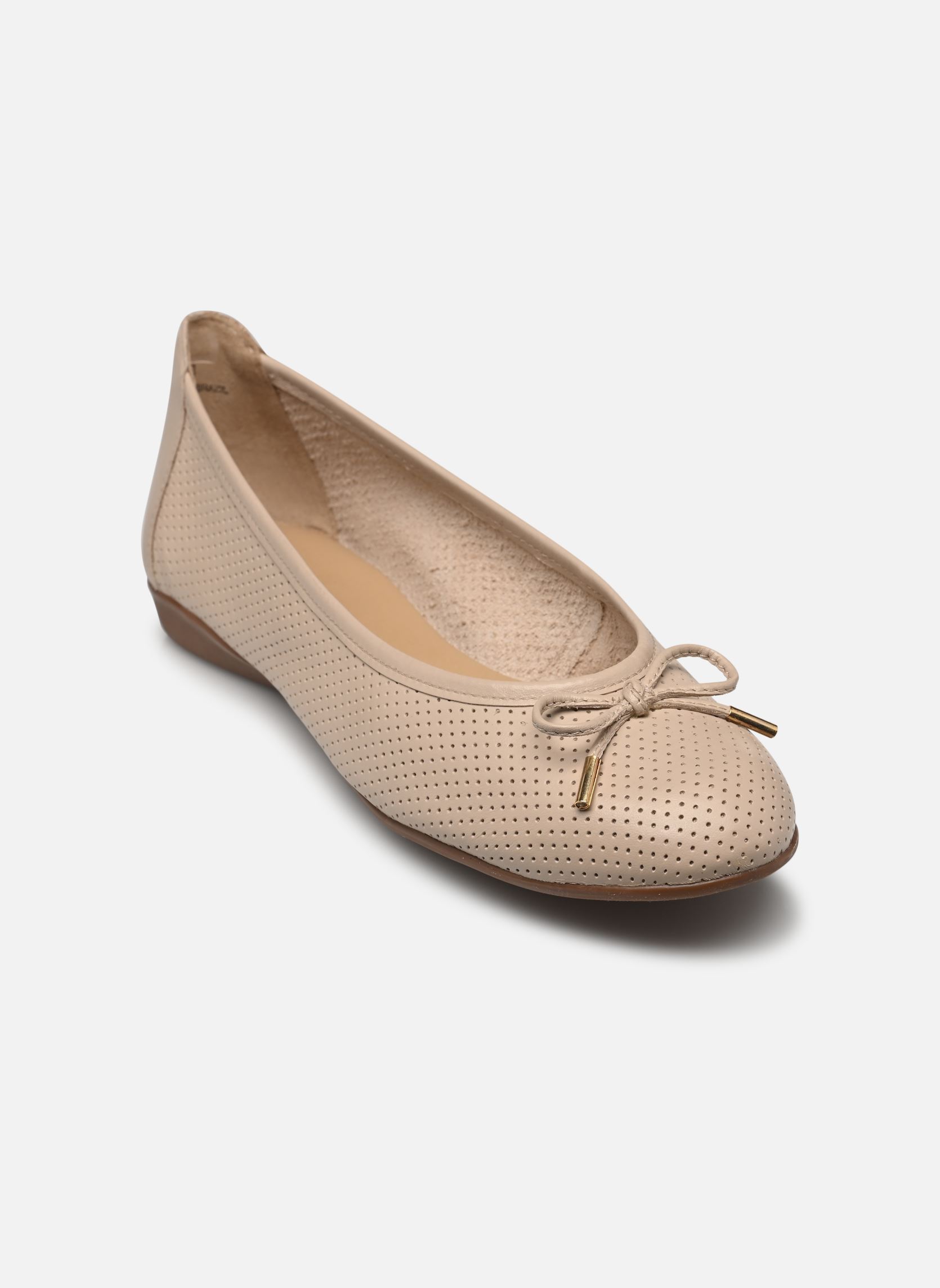 Ballerines classiques Giovana femme blanc Georgia Rose Soft Ballerines classiques Giovana femme blanc Beige