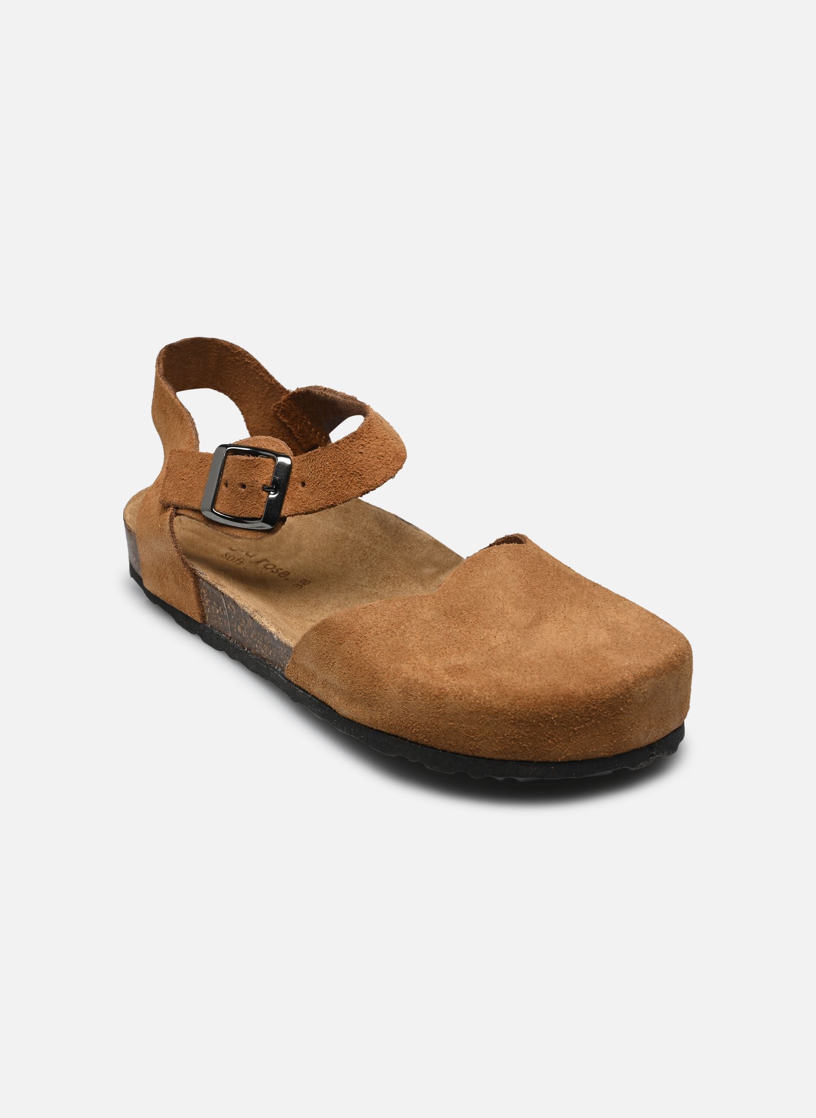 Sandali piatti Romi - mules et sabots donna marrone Georgia Rose Soft Sandali piatti Romi - mules et sabots donna marrone Cognac