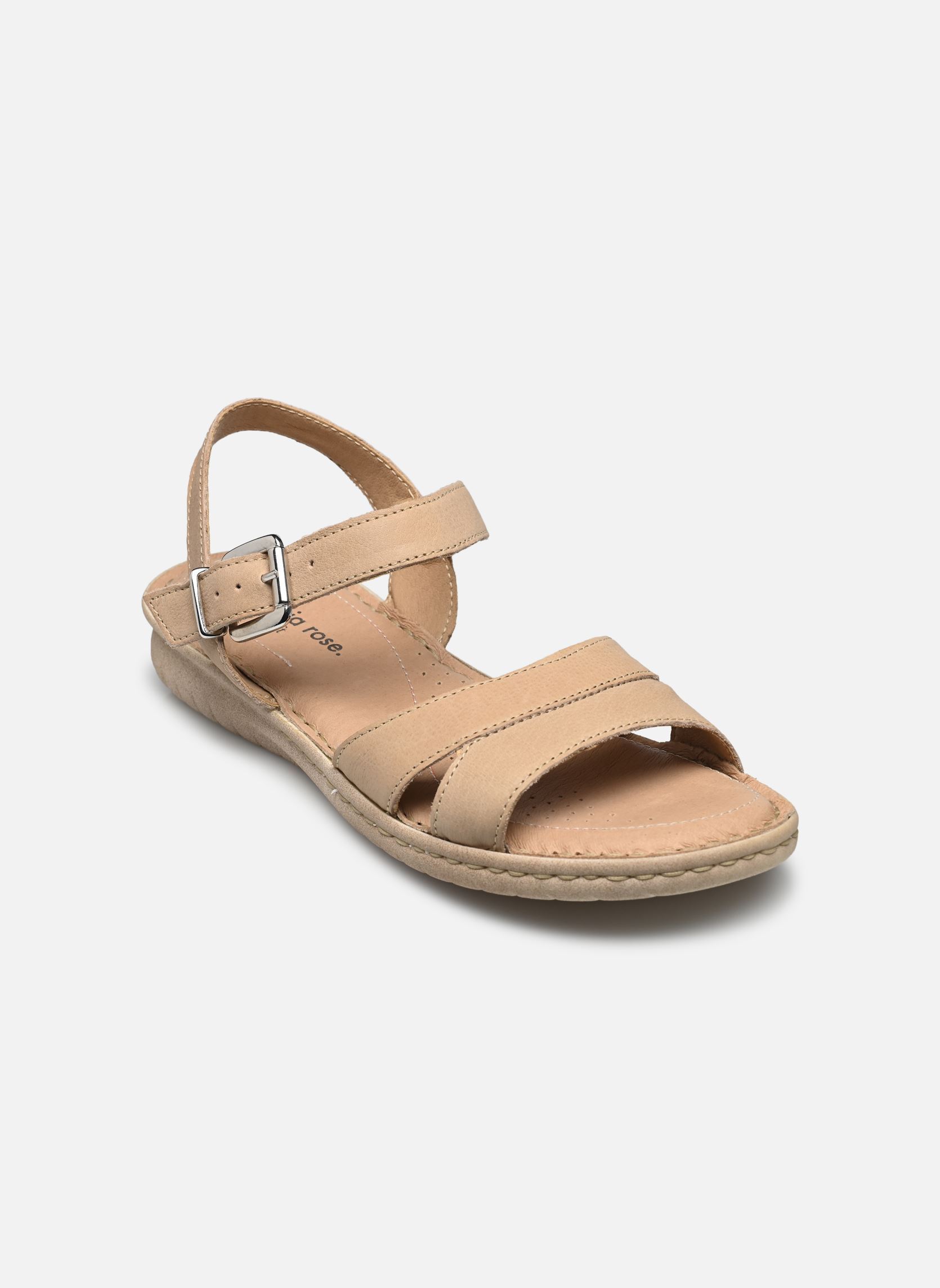 Flache Sandalen Rosita - sandales damen beige Georgia Rose Soft Flache Sandalen Rosita - sandales damen beige Beige