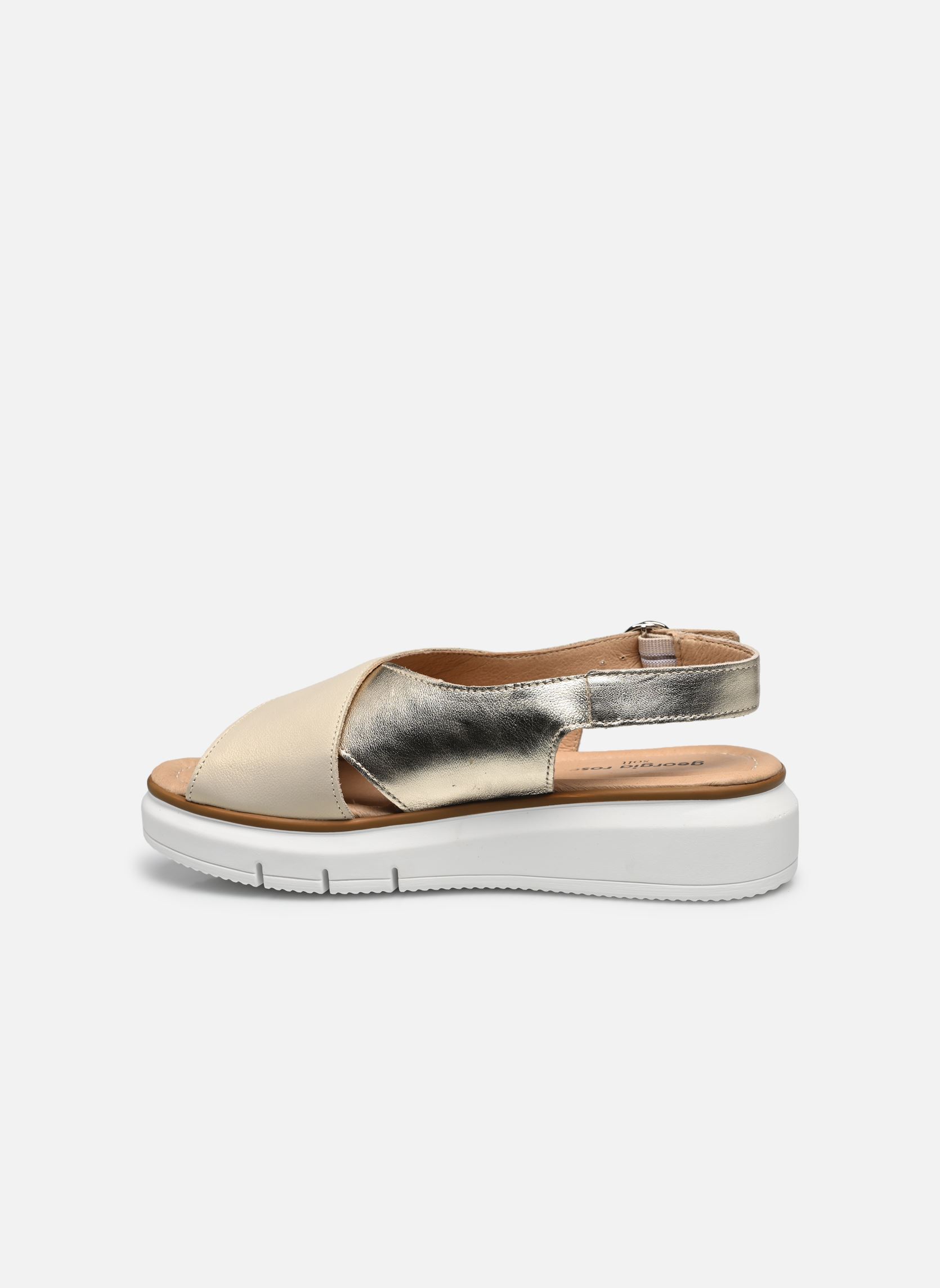 Sandales compensées et plateformes Rabiba - sandales femme beige Georgia Rose Soft Sandales compensées et plateformes Rabiba - sandales femme beige Beige