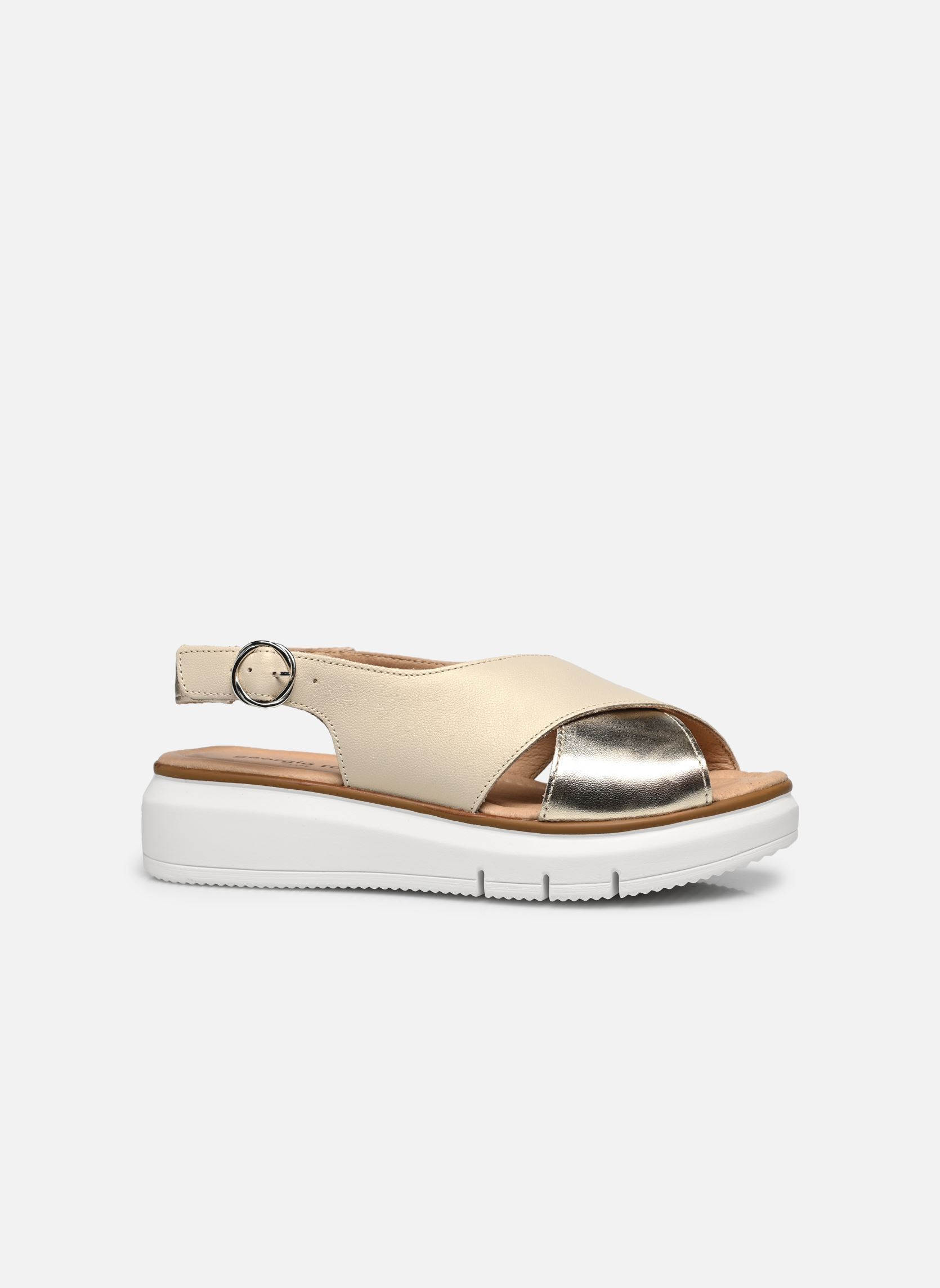 Sandales compensées et plateformes Rabiba - sandales femme beige Georgia Rose Soft Sandales compensées et plateformes Rabiba - sandales femme beige Beige