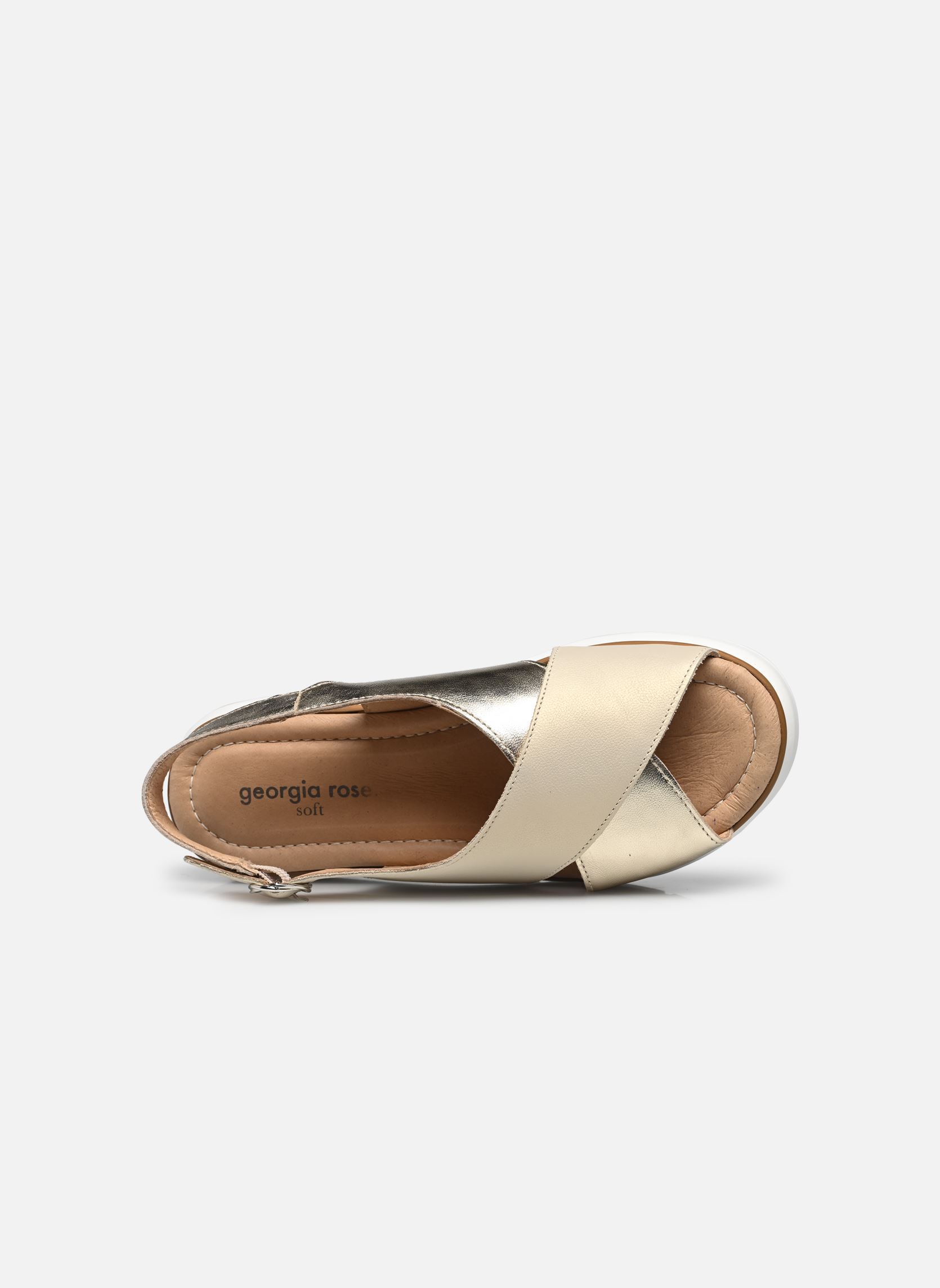 Sandales compensées et plateformes Rabiba - sandales femme beige Georgia Rose Soft Sandales compensées et plateformes Rabiba - sandales femme beige Beige
