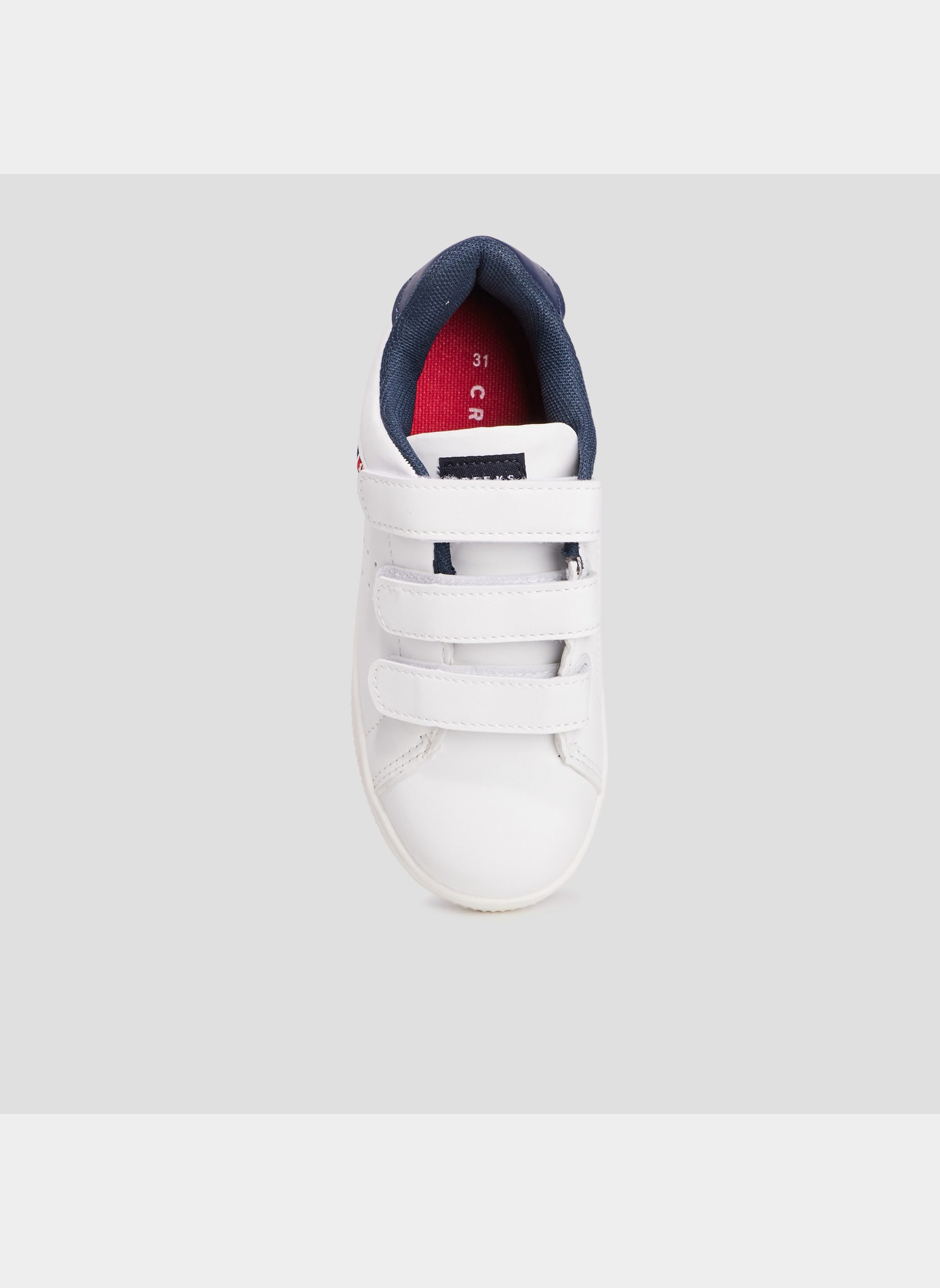 Baskets basses TRISTAN_S_PG_TB_212 garçon blanc CREEKS Baskets basses TRISTAN_S_PG_TB_212 garçon blanc Blanc