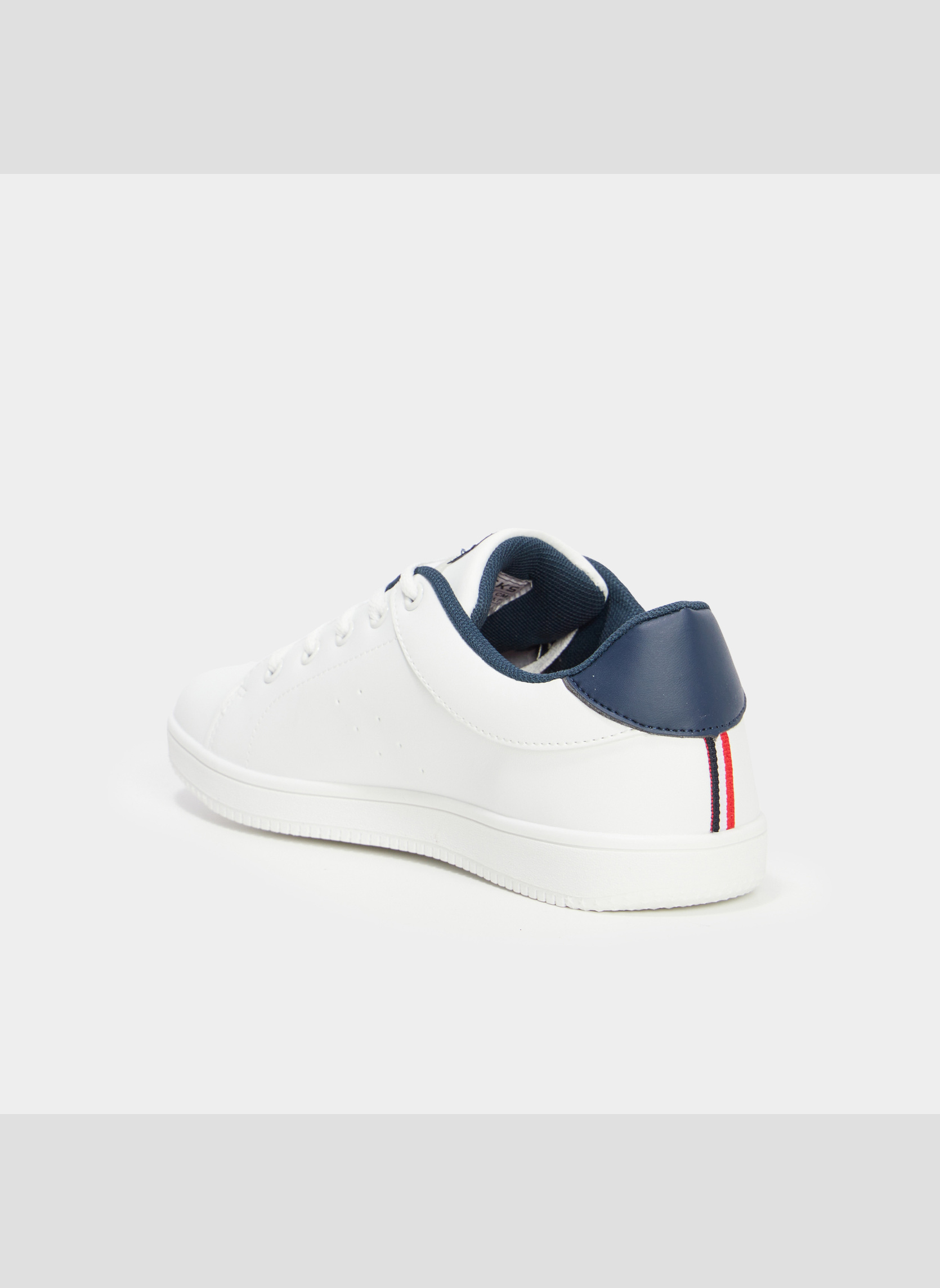 Baskets basses TRISTANL_S_JG_TB_212 garçon blanc CREEKS Baskets basses TRISTANL_S_JG_TB_212 garçon blanc Blanc