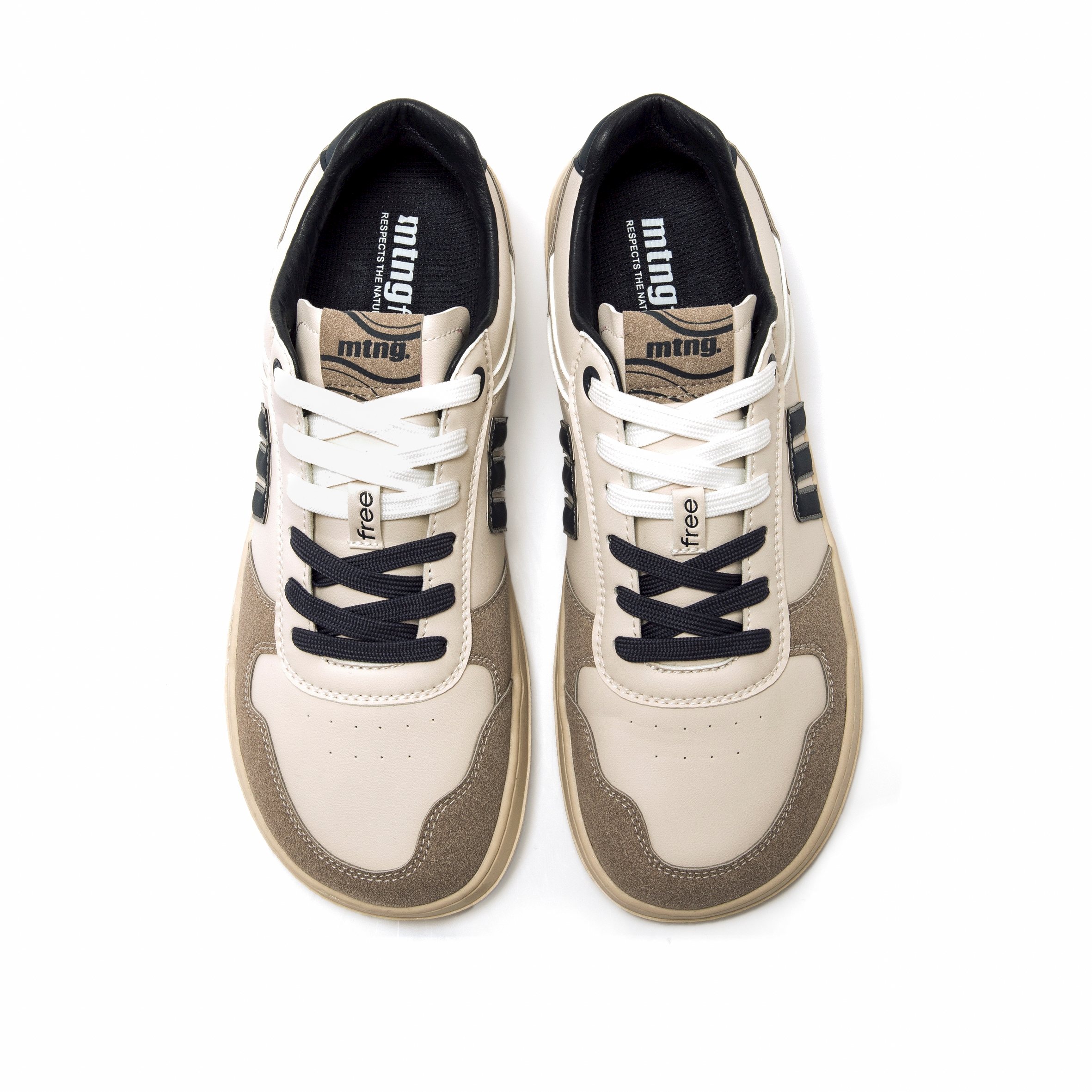 Baskets basses Sneakers Homme MTNG FREE MIAMI gris homme beige MTNG Baskets basses Sneakers Homme MTNG FREE MIAMI gris homme beige Beige chiné