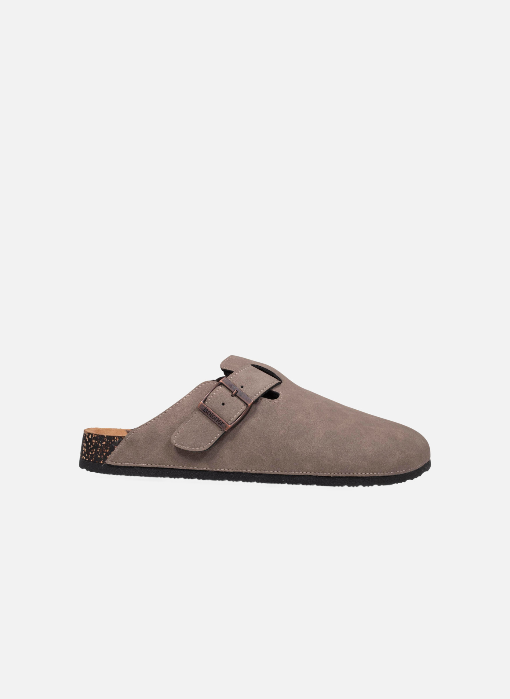 Sabots Homme Isotoner Kaki Fourrés - Pour Jardin, Extérieur | Semelle Crantée, Doublure Chaude, Faciles à Enfiler