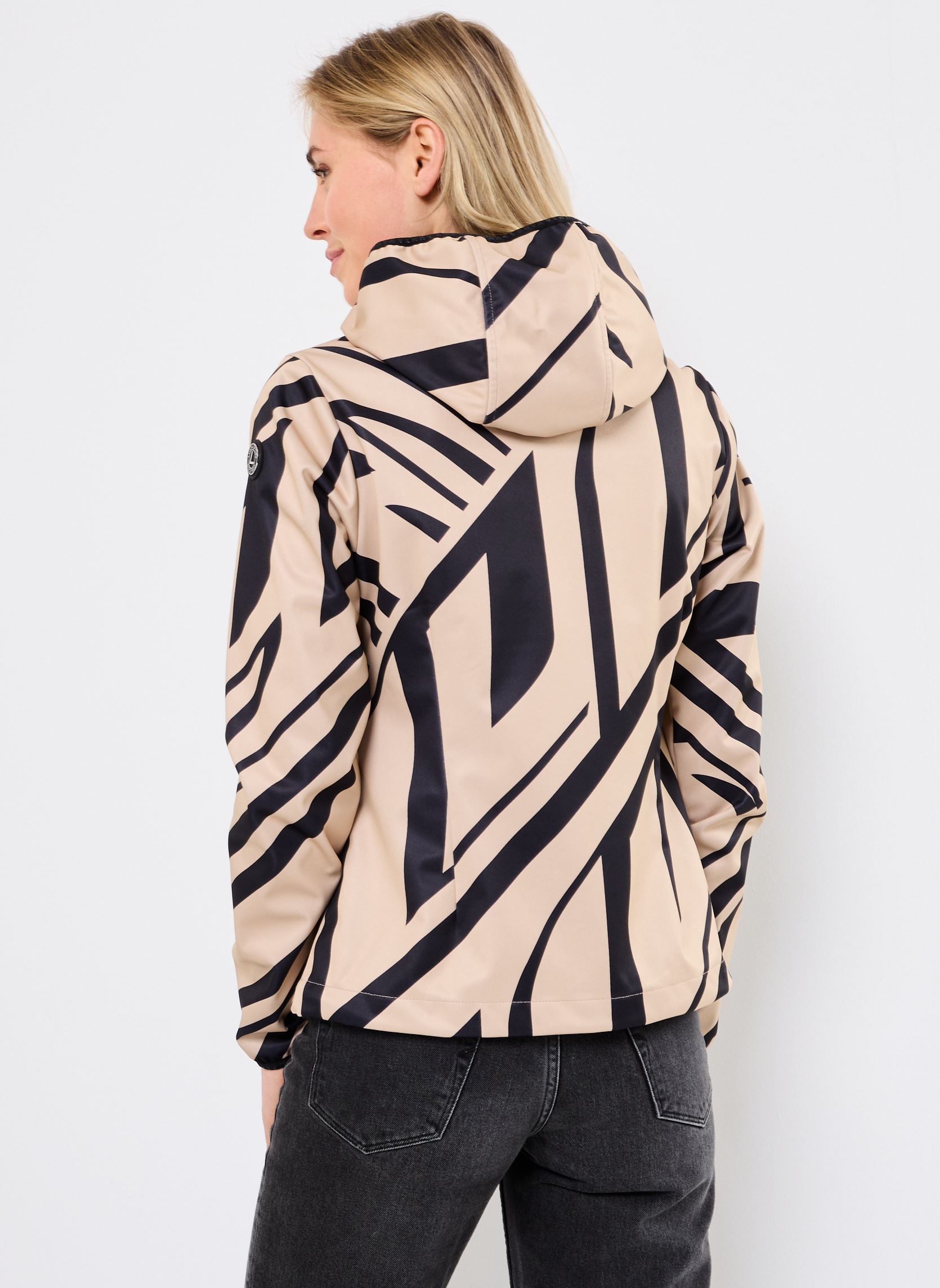 Windjacks LUHTA AHVIONSAARI dames beige Luhta Windjacks LUHTA AHVIONSAARI dames beige Poudre