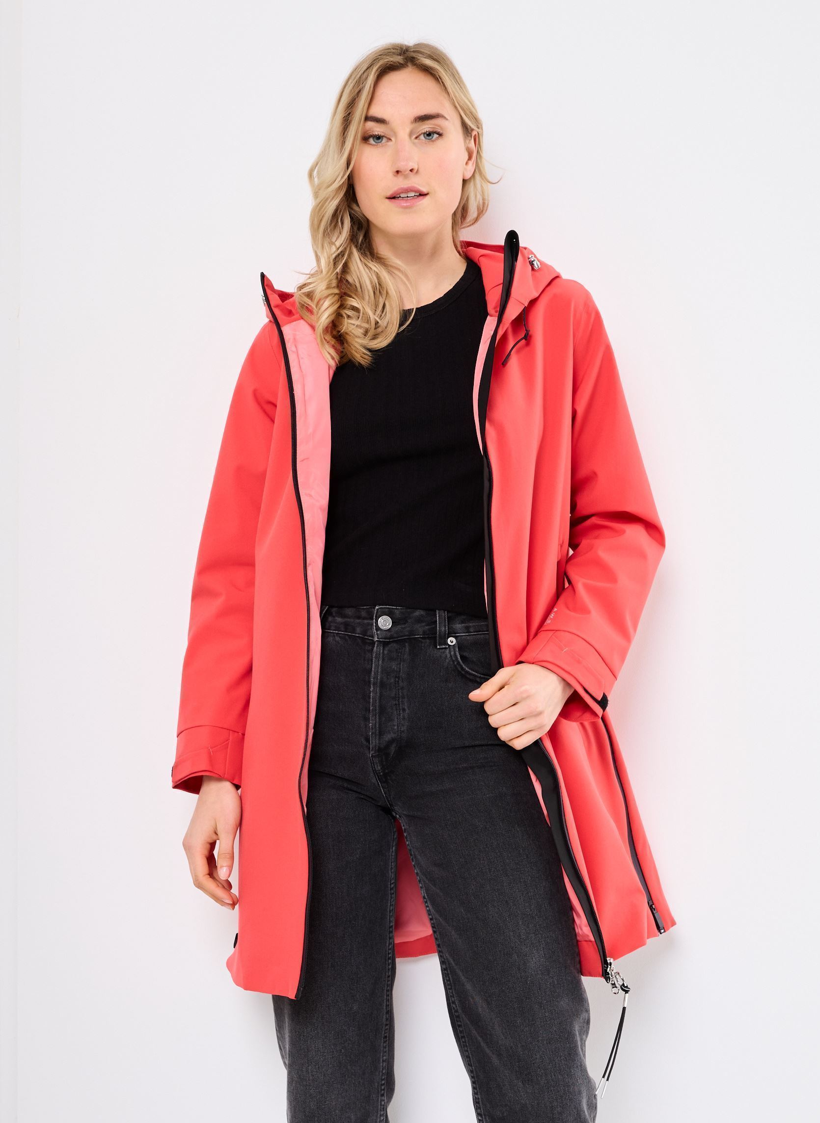Parkas LUHTA AILIO damen rot Luhta Parkas LUHTA AILIO damen rot ROUGE CLASSIQUE