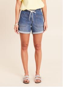 Shorts PEBATSHORTJ femme bleu Bréal Shorts PEBATSHORTJ femme bleu Bleu foncé