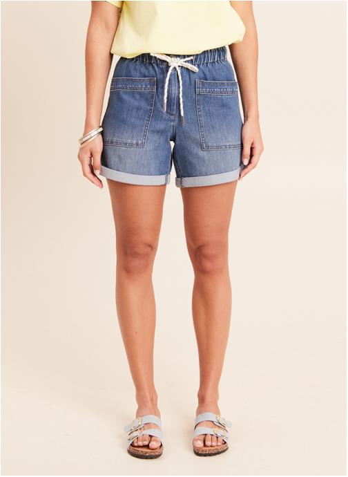 Bréal Shorts PEBATSHORTJ femme bleu