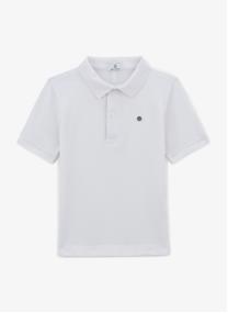 Polos Lucas garçon blanc Serge Blanco Polos Lucas garçon blanc Blanc