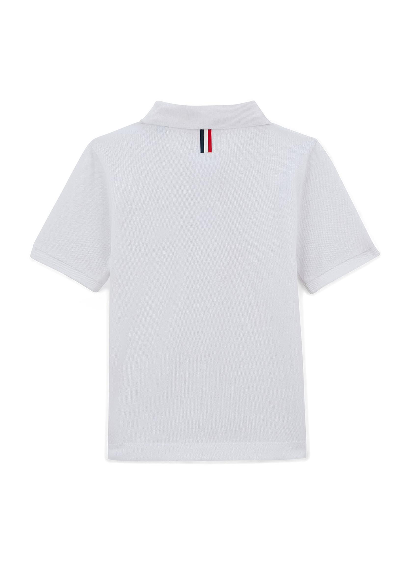 Polos Lucas garçon blanc Serge Blanco Polos Lucas garçon blanc Blanc