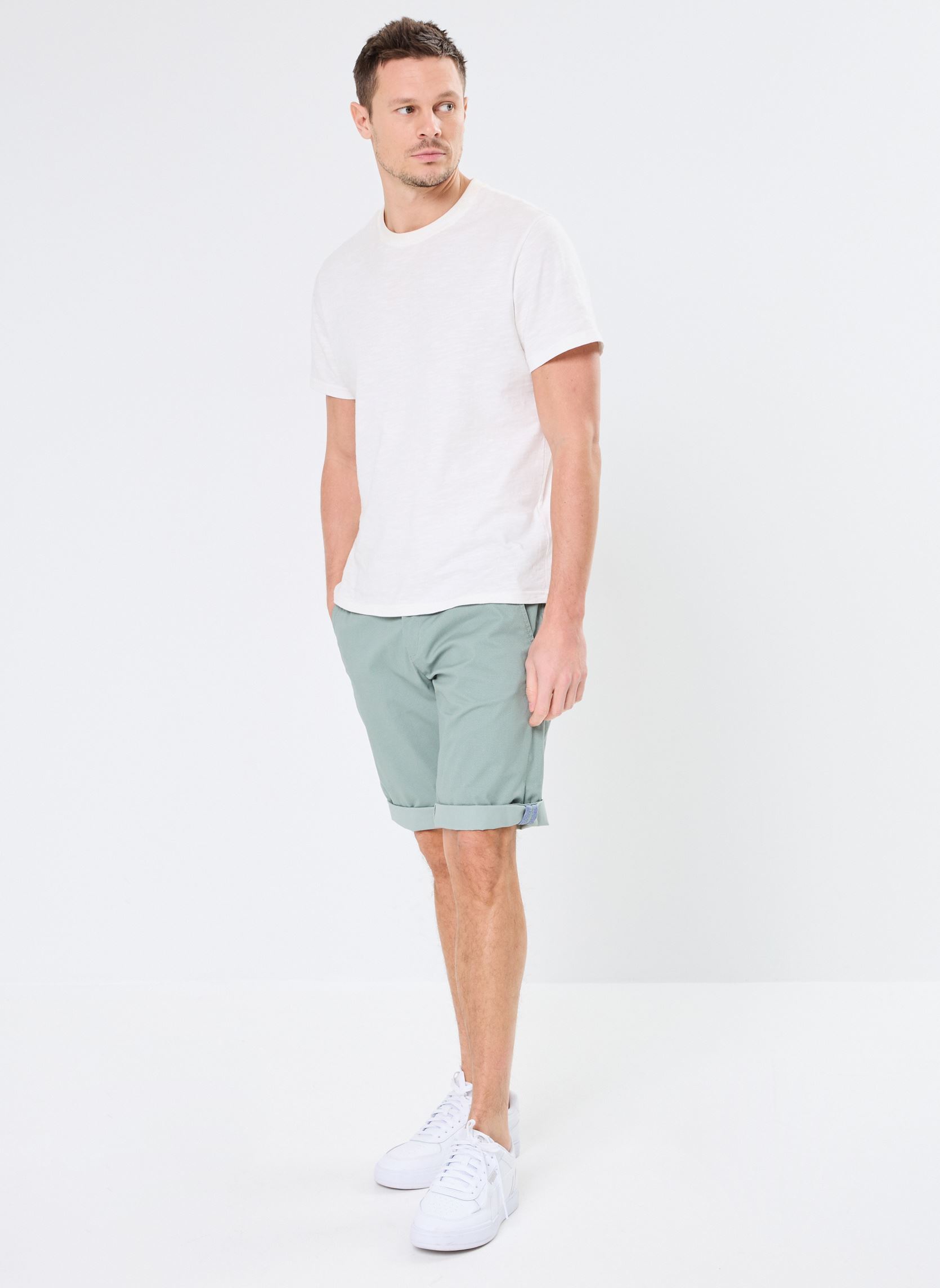 Bermuda-Shorts SLIMANE SHORT herren grün Marvin&Co Bermuda-Shorts SLIMANE SHORT herren grün IMP_MICRO1BERG