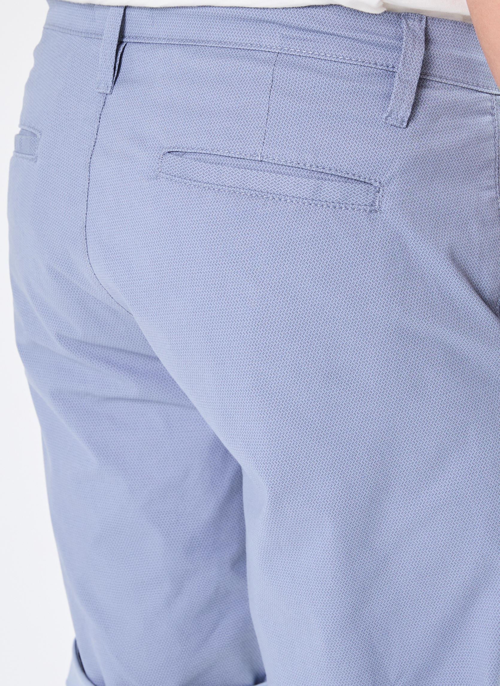 Bermuda's SLIMANE SHORT heren blauw Marvin&Co Bermuda's SLIMANE SHORT heren blauw IMP_MICRO1BLEU
