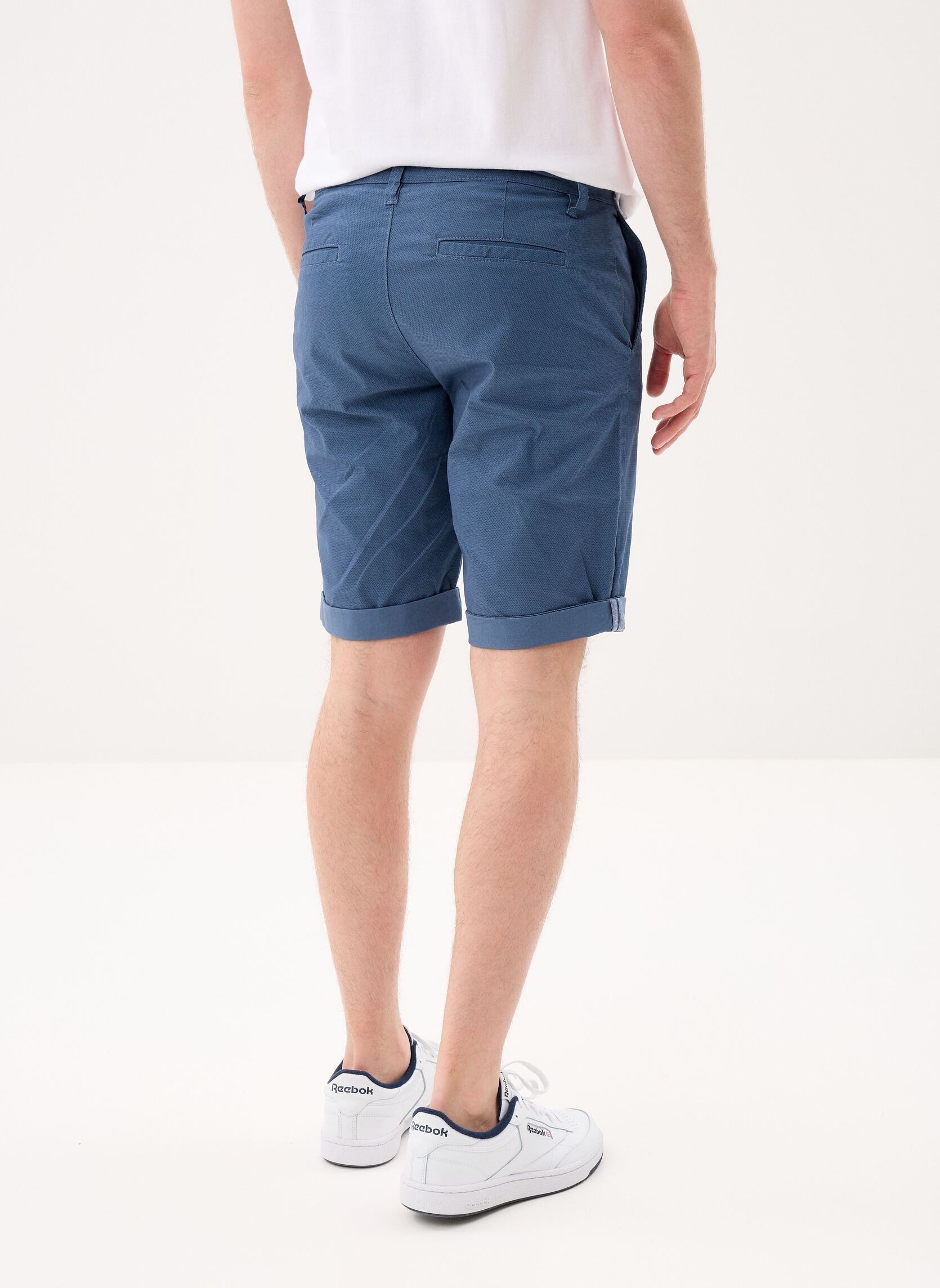 Bermuda-Shorts SLIMANE SHORT herren blau Marvin&Co Bermuda-Shorts SLIMANE SHORT herren blau IMP_MICROBERING
