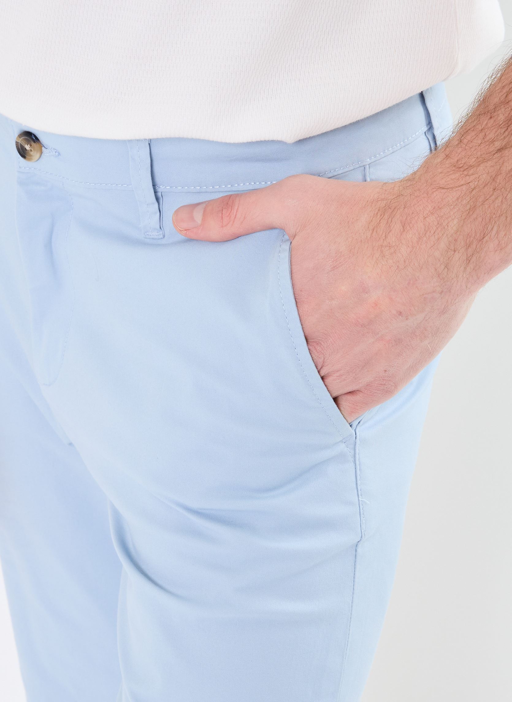 Bermudas SHORT-UNI homme bleu Marvin&Co Bermudas SHORT-UNI homme bleu SUBDUED BLUE