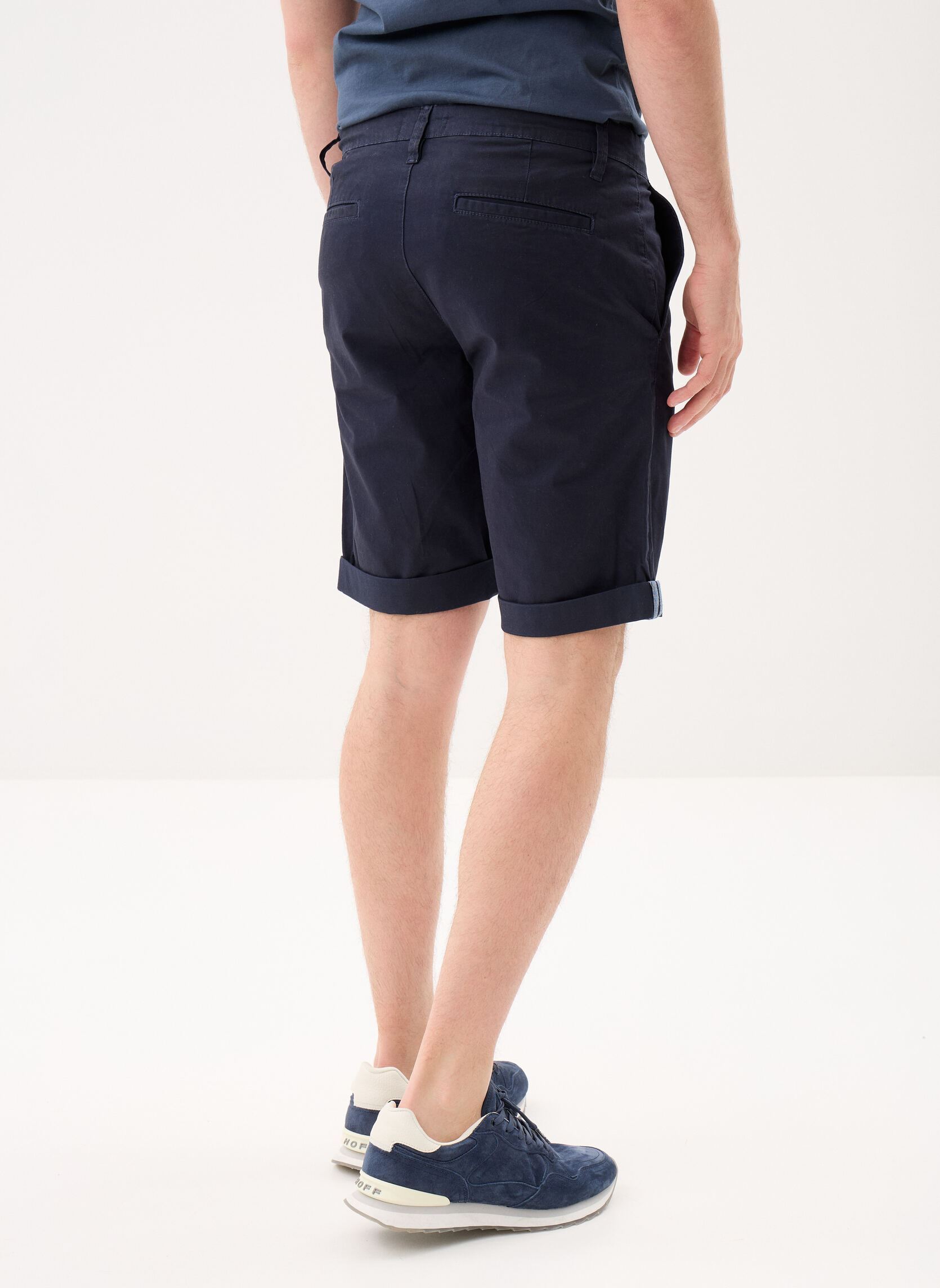 Bermudas SHORT-UNI homme bleu Marvin&Co Bermudas SHORT-UNI homme bleu NIGHT SKY