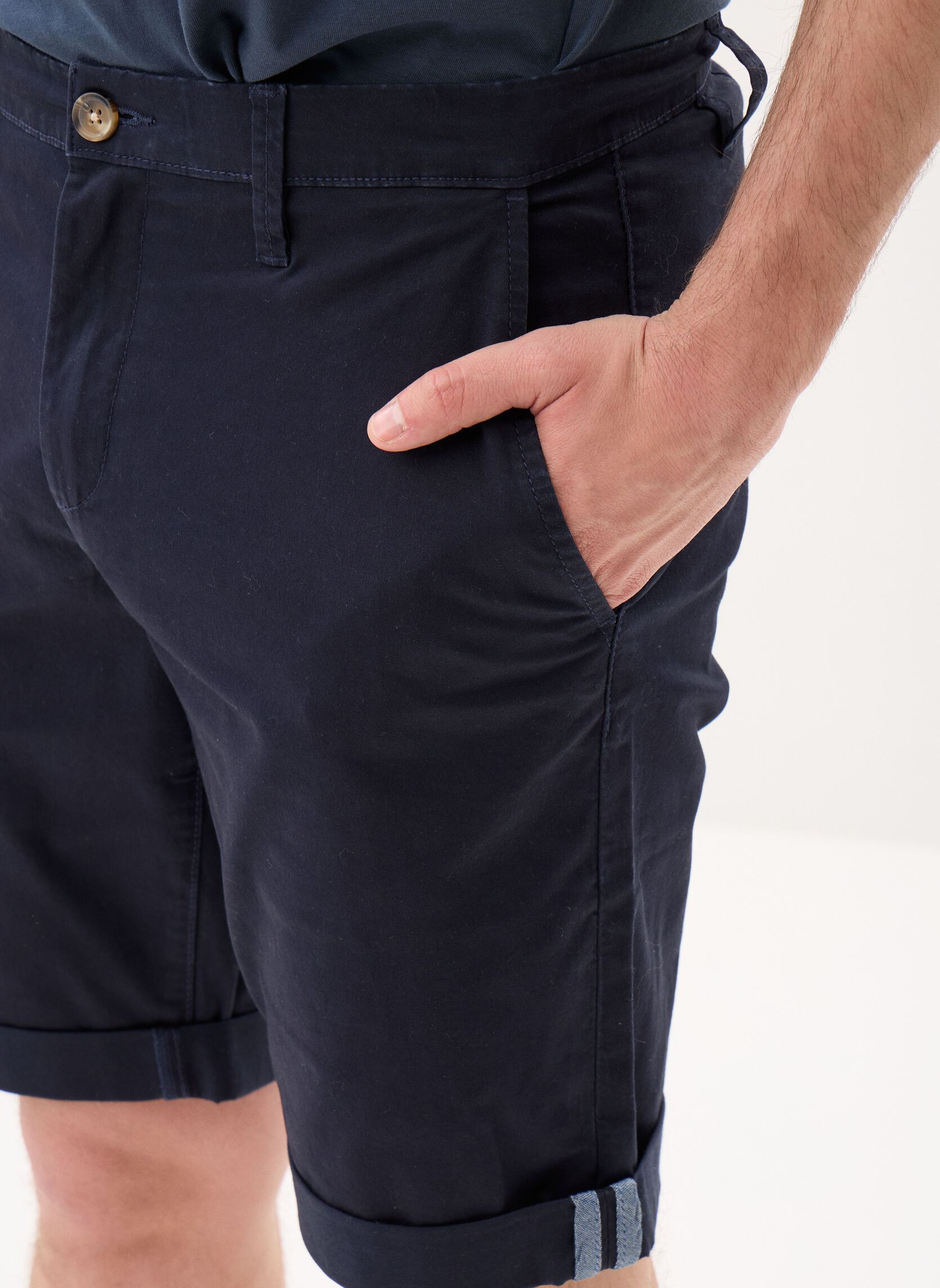 Bermudas SHORT-UNI homme bleu Marvin&Co Bermudas SHORT-UNI homme bleu NIGHT SKY