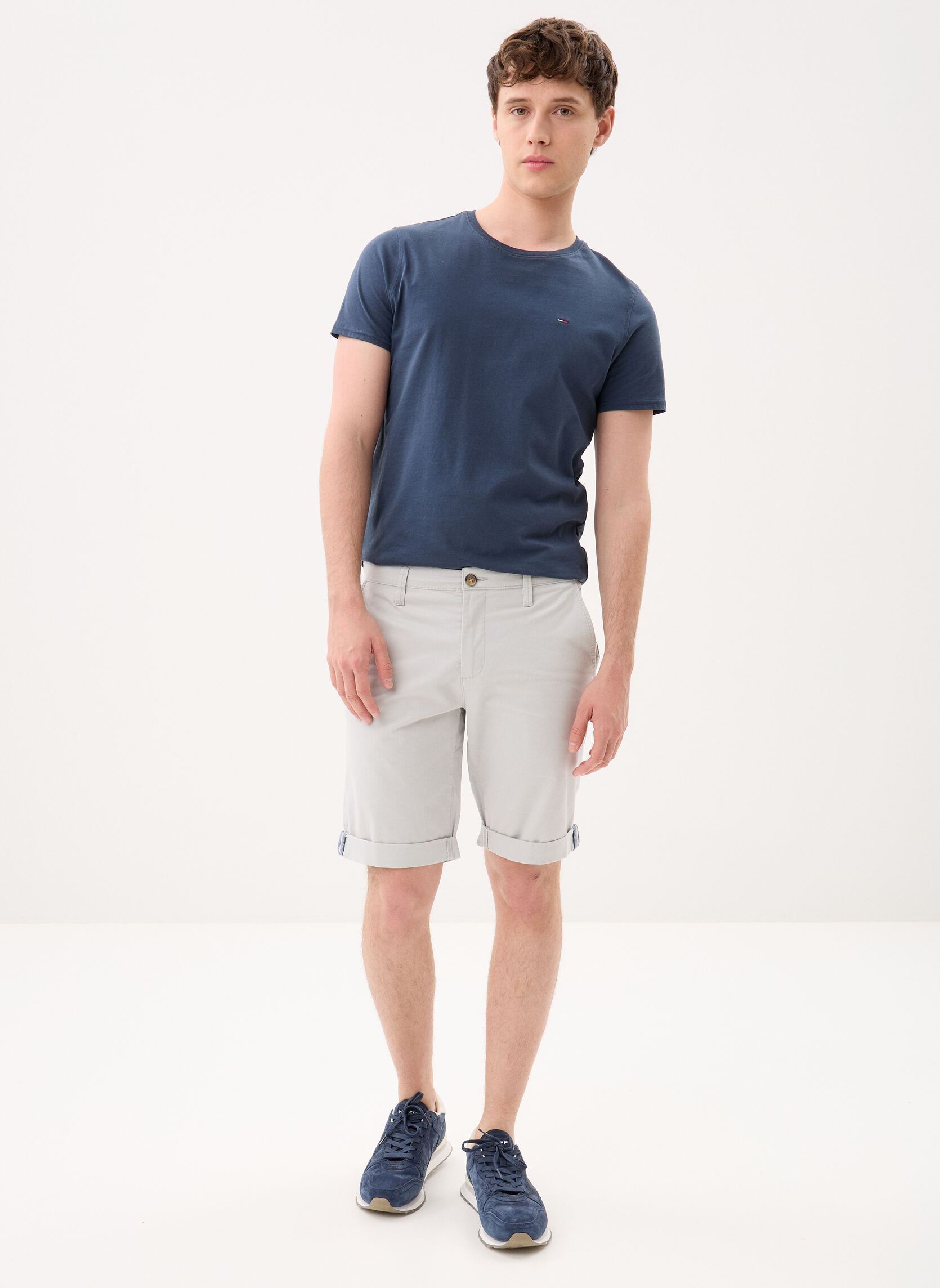 Bermudas SHORT-UNI homme gris Marvin&Co Bermudas SHORT-UNI homme gris QUIET GRAY